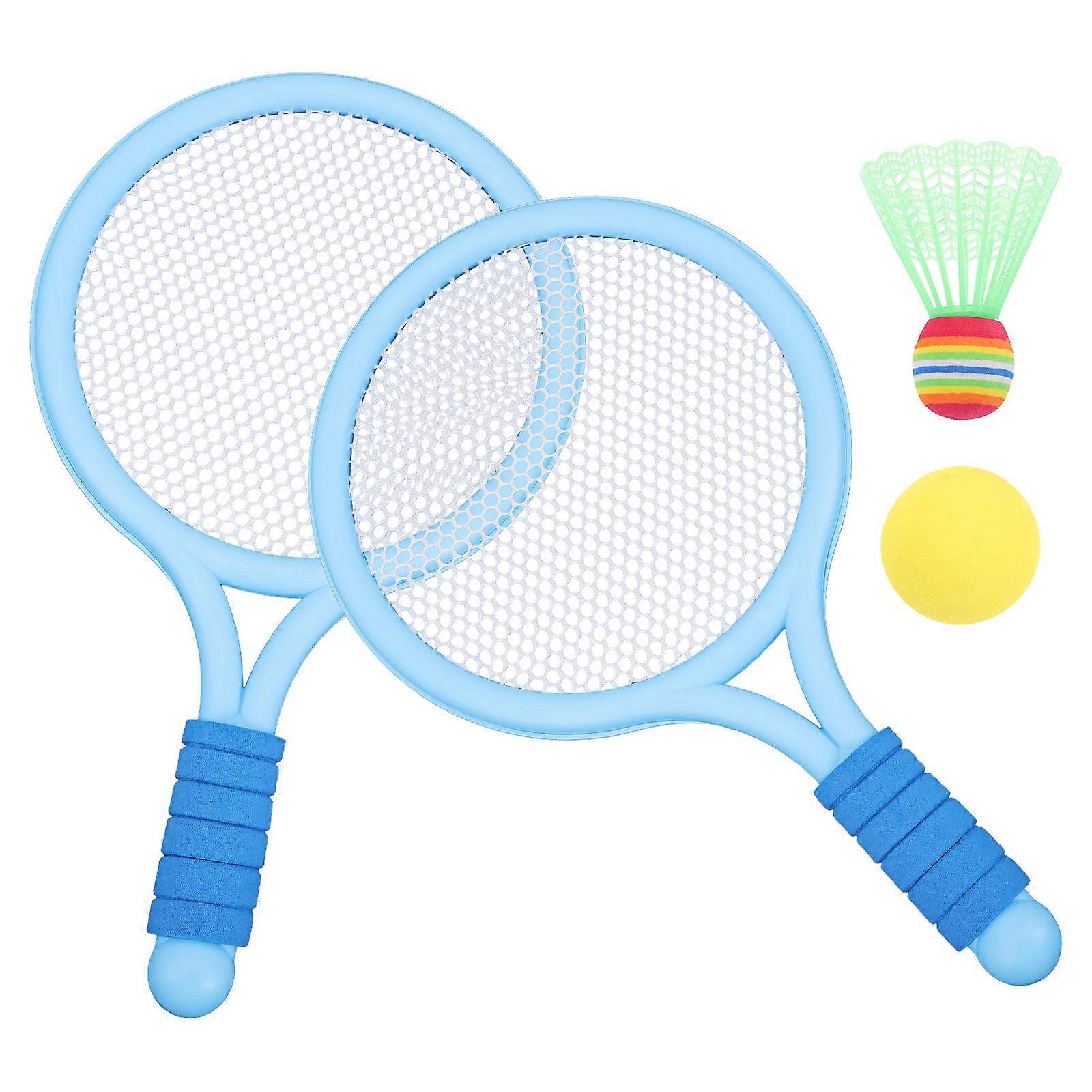 Educational Badminton Racket Set for Interactive Play, Promotes Physical Activity and Family Bonding, Includes Rackets and Shuttlecocks
