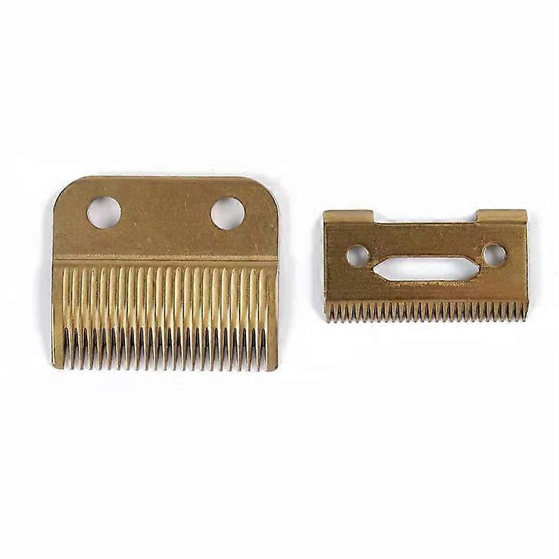 Hair Clipper Blade for 2-Hole Replacement Blades Gold