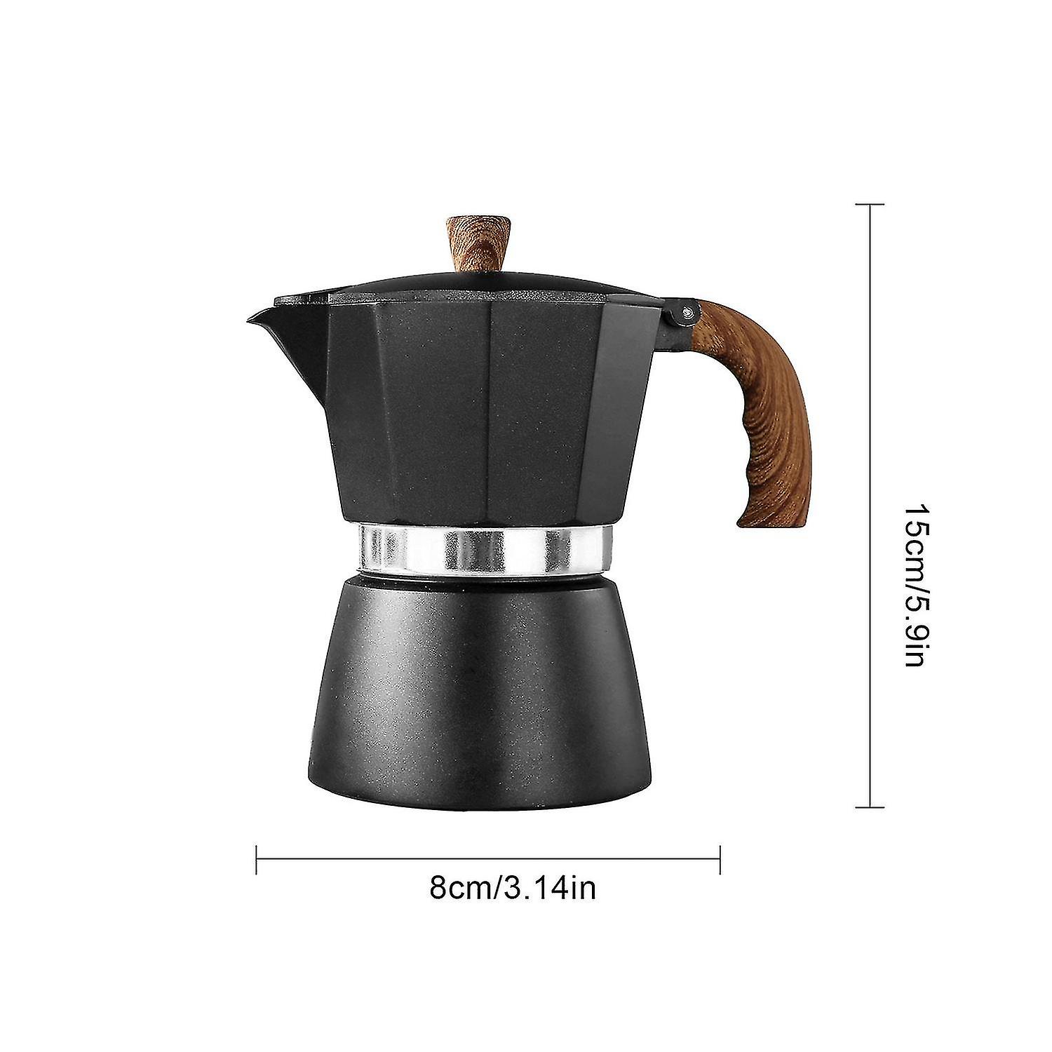 Hmwy150ml Practical Aluminum Coffee Maker Pot Suitable For Electric