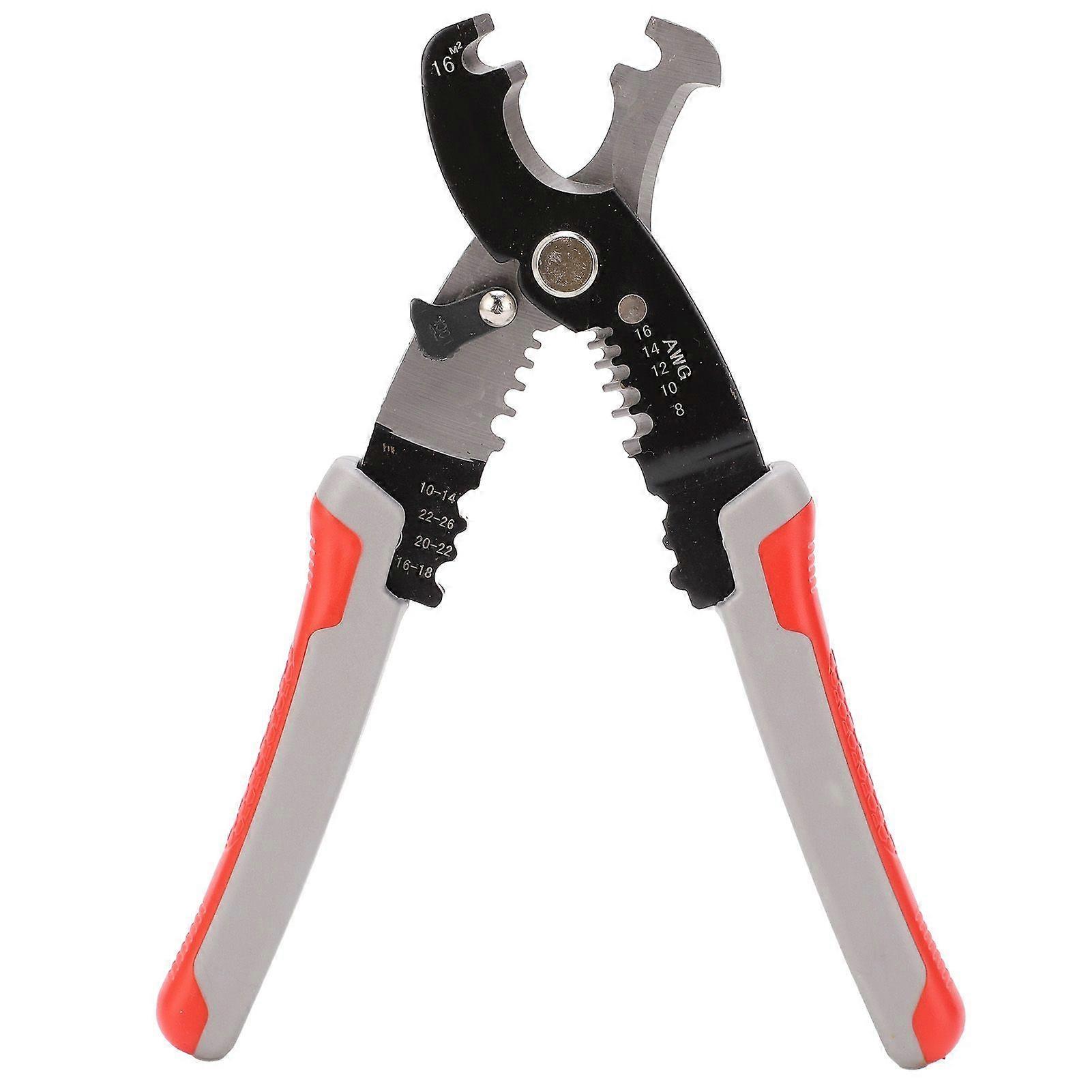 High quality  Multifunctional cable stripping pliers (bent nozzle)