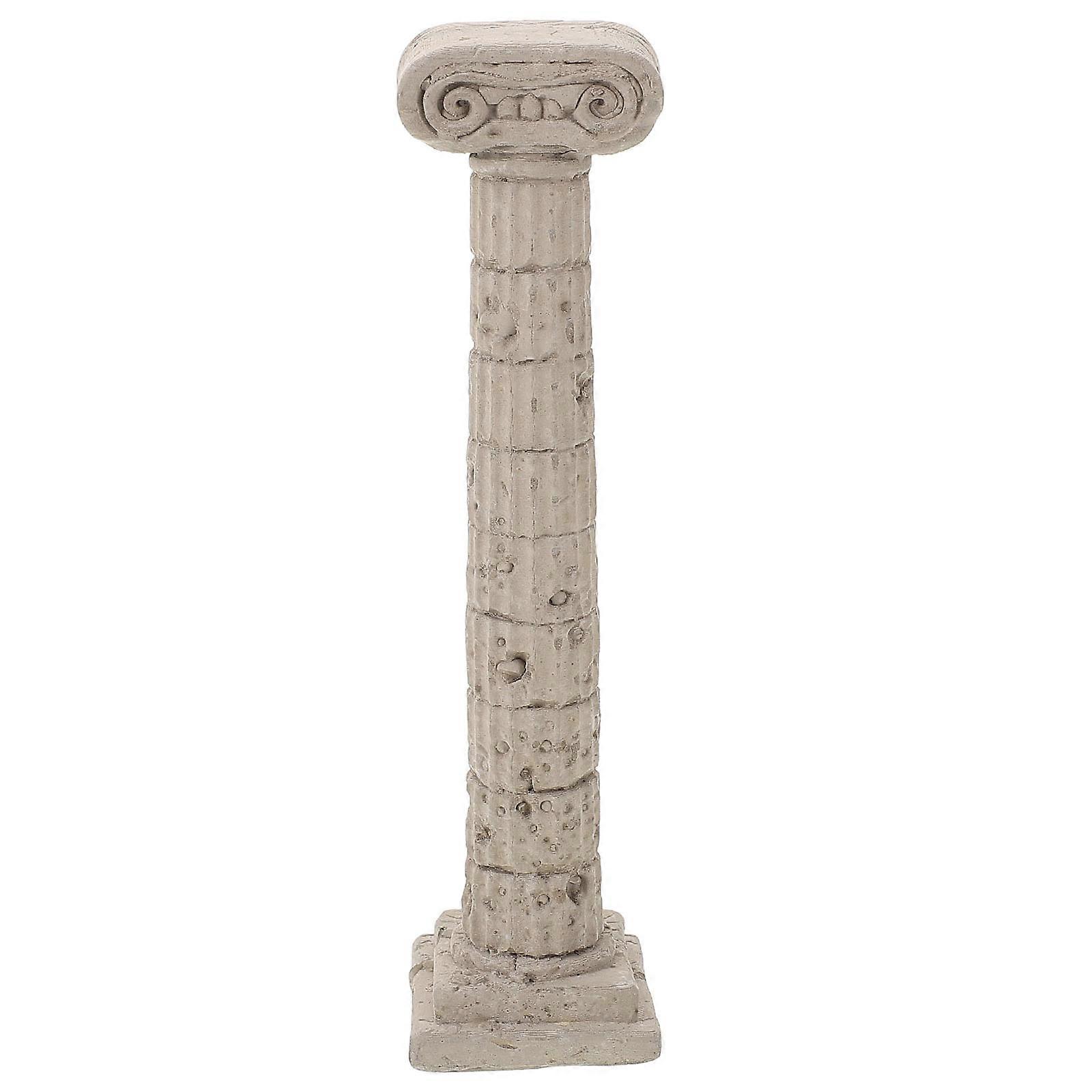 Unique Roman Column Ornament for Fish Tank and Office Decor