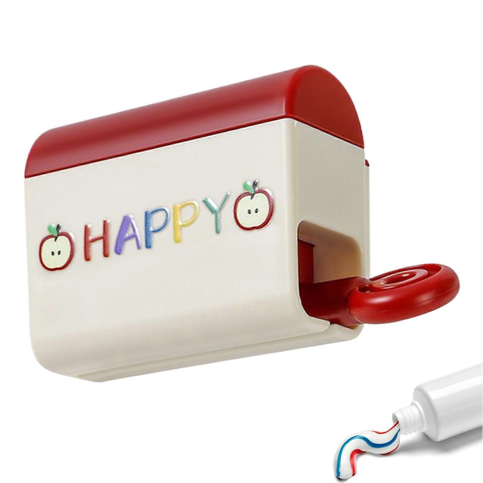 Toothpaste Tube Roller And Squeezer For Toothpaste And Cream Tubes Multifunction Bathroom Holder Happy Model