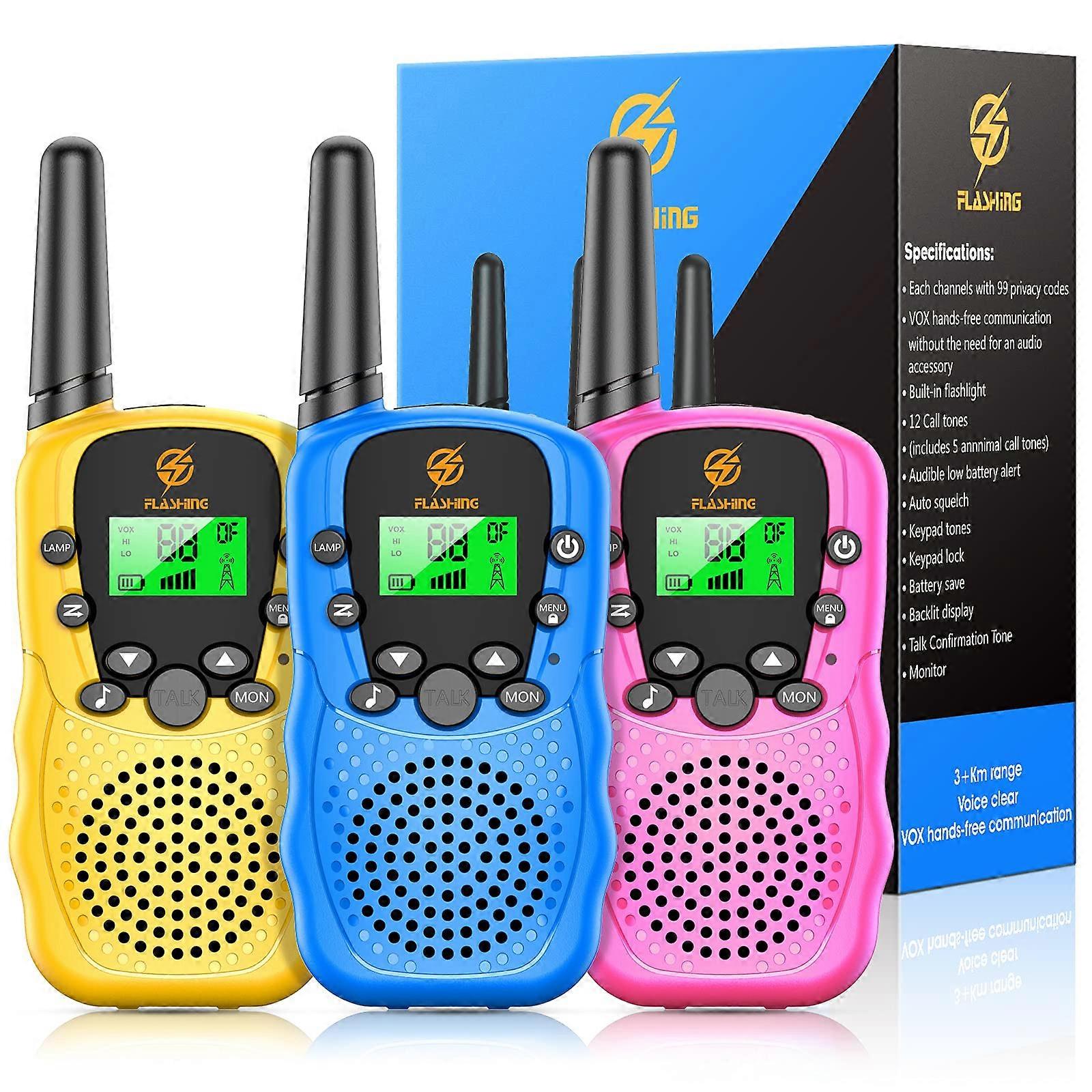 Toys for 3-10 Year Old Boys Walkie Talkies 4 5 6 7 8 Year Old Boy Gifts Boys Girls Toys Age 3-10 Walkie Talkie Kids Long Range