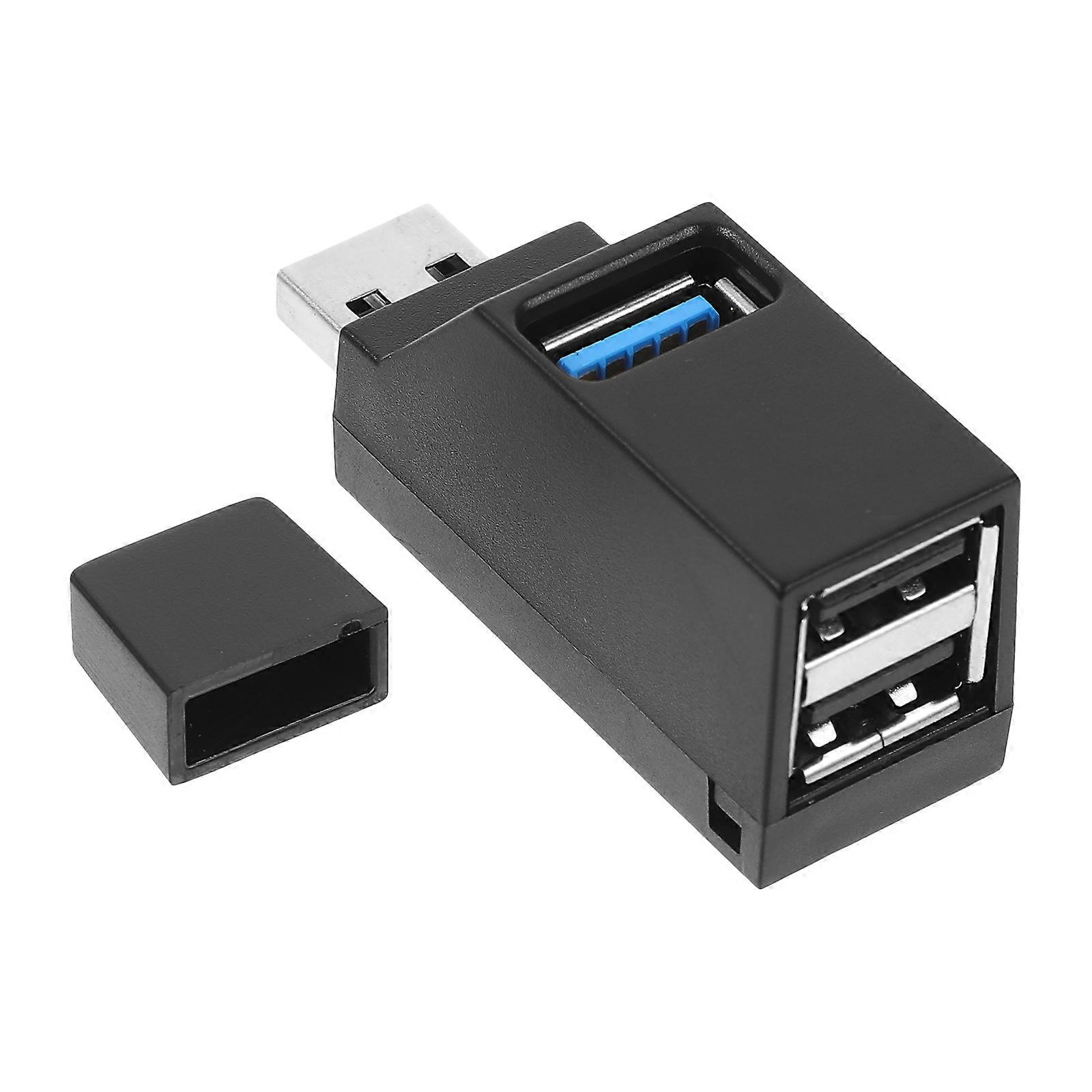 Usb Extension Hub Ultra Thin Deconcentrator For Computer Users 5.50X2.40X1.80CM 1Set