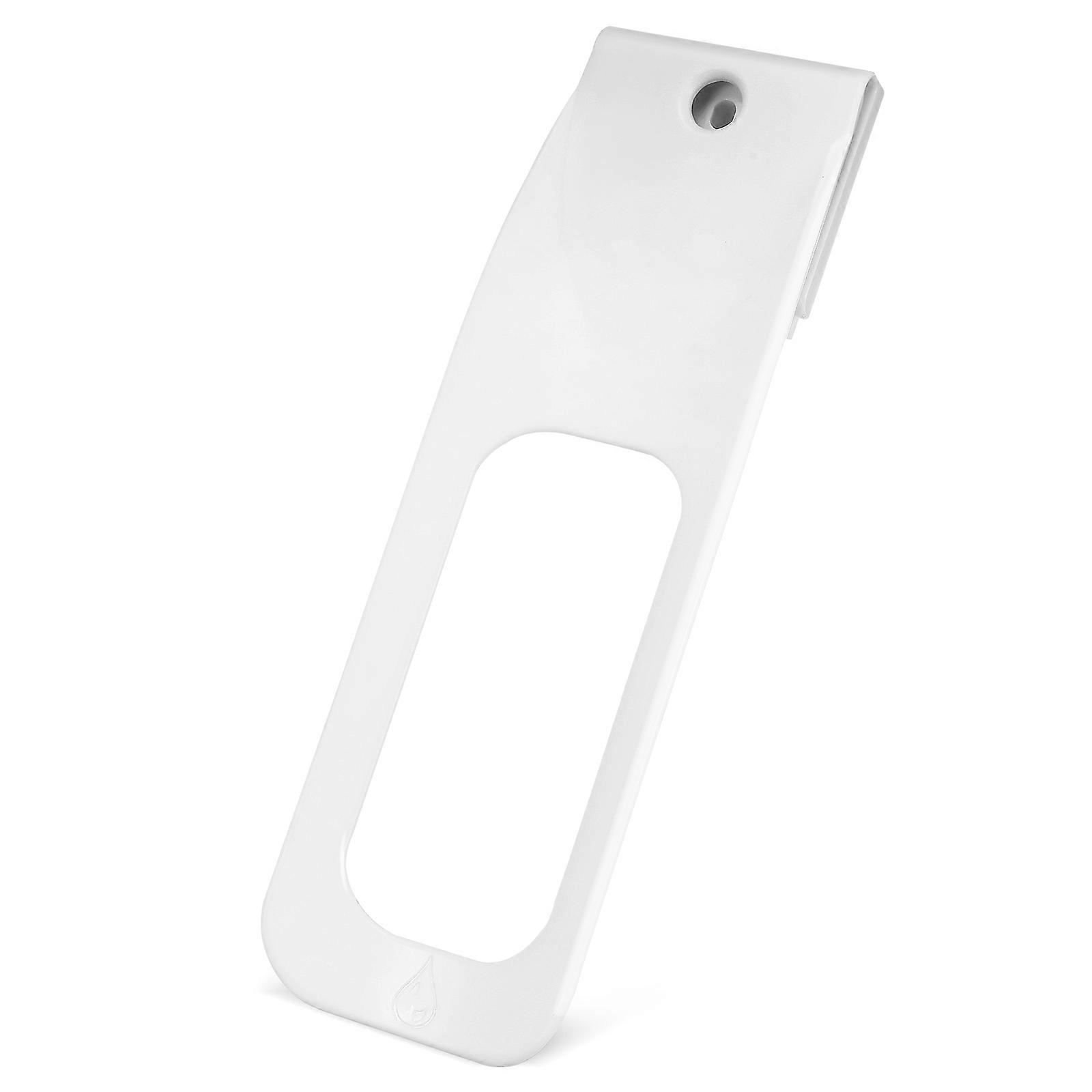 Fridge Water Button Pusher Refrigerator Accessories One-Handed Operation White 17.80X5.80X1.50CM Easy Installation 1Pack