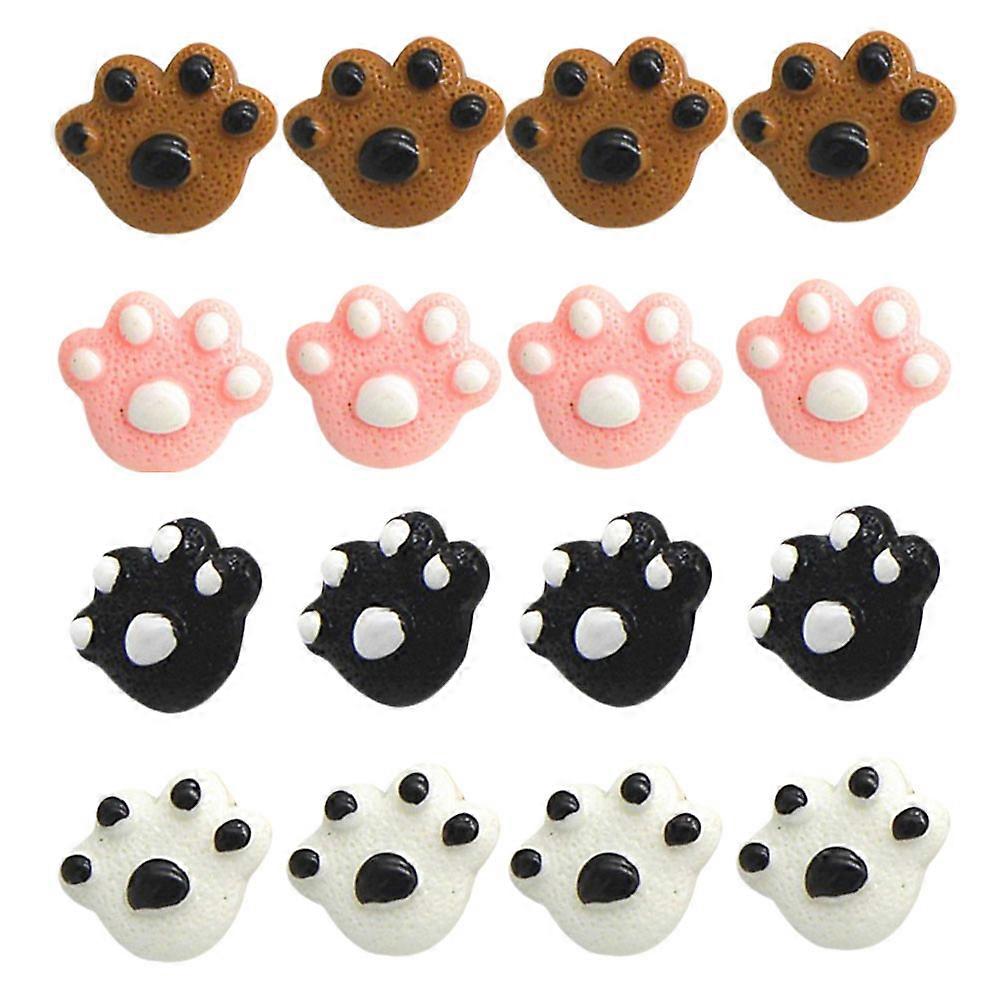 Animal Cartoon Thumbtacks Flat Head Pushpin for Daily Tasks Office Use Metal Material 2.5x2.1cm 25Pcs