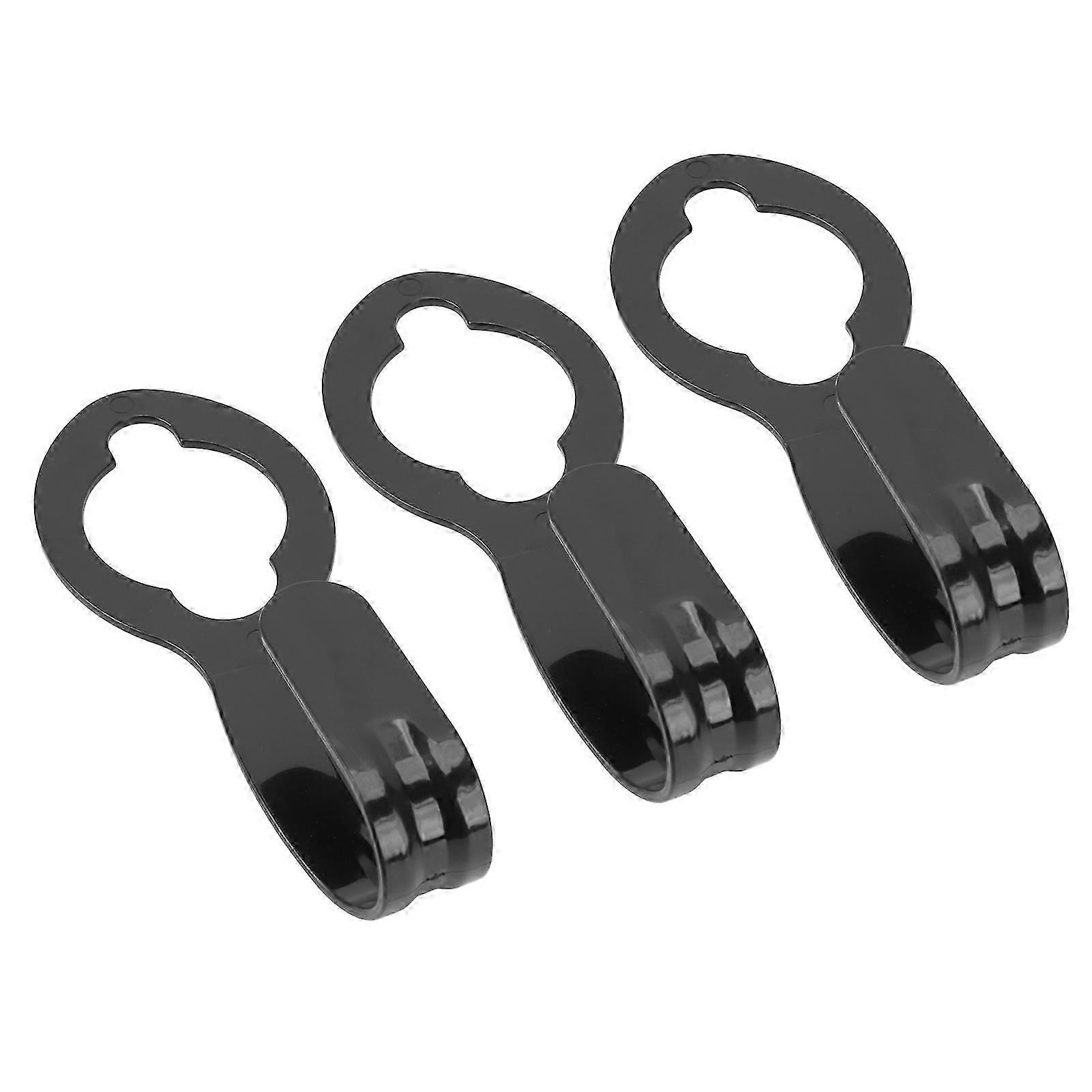 Lightweight Portable Plastic Water Hose Hanger Hook for Garden Hose - Set of 3