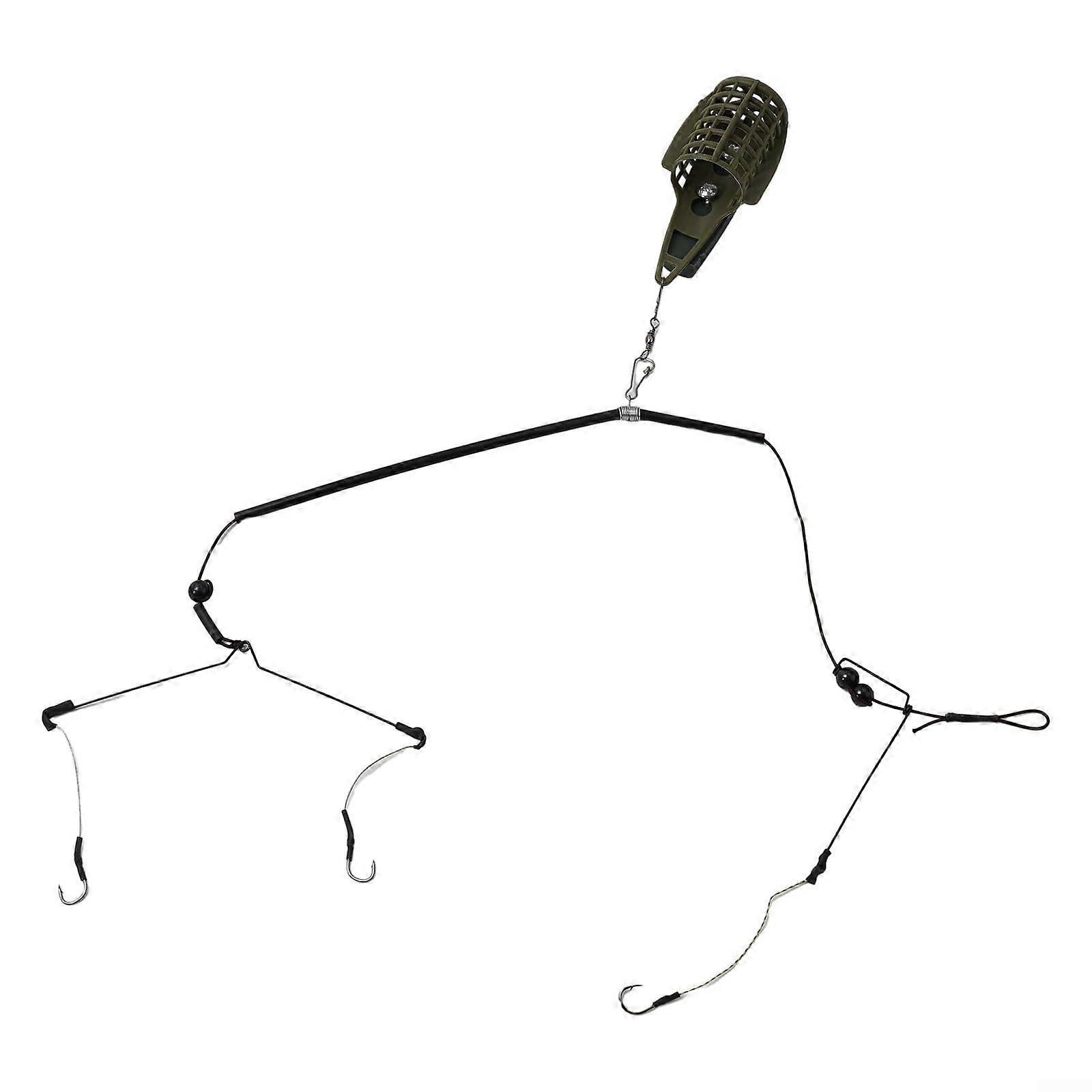 Innovative feeding solution carp fishing basket with sinker and hook rig tools (50g) 50 g