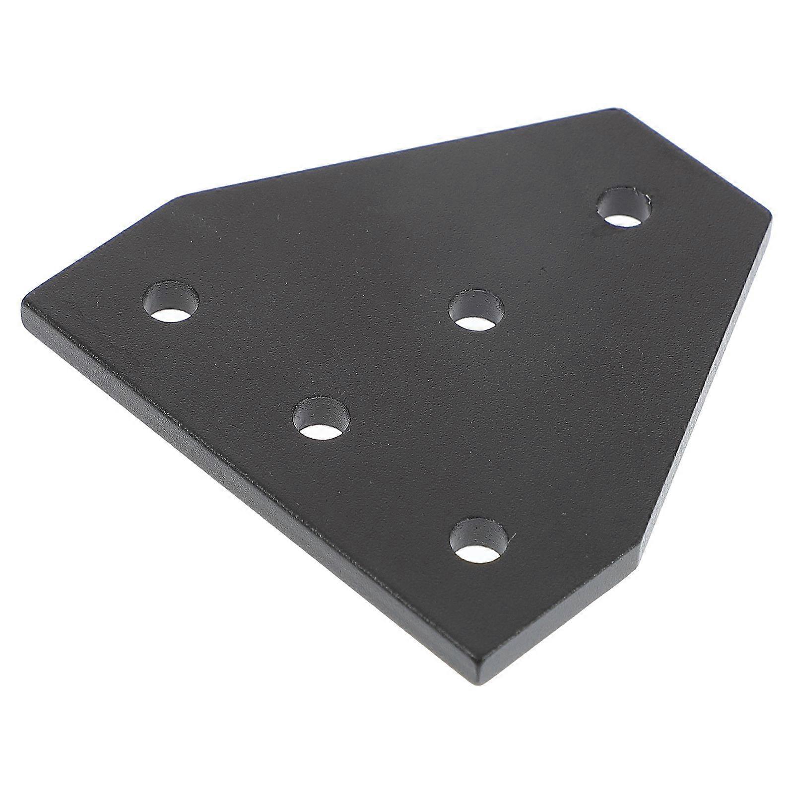 Printer Parts T-Shaped Corner Code 3D Printer Accessory Black 6x6x0.2cm Connecting 1Pack