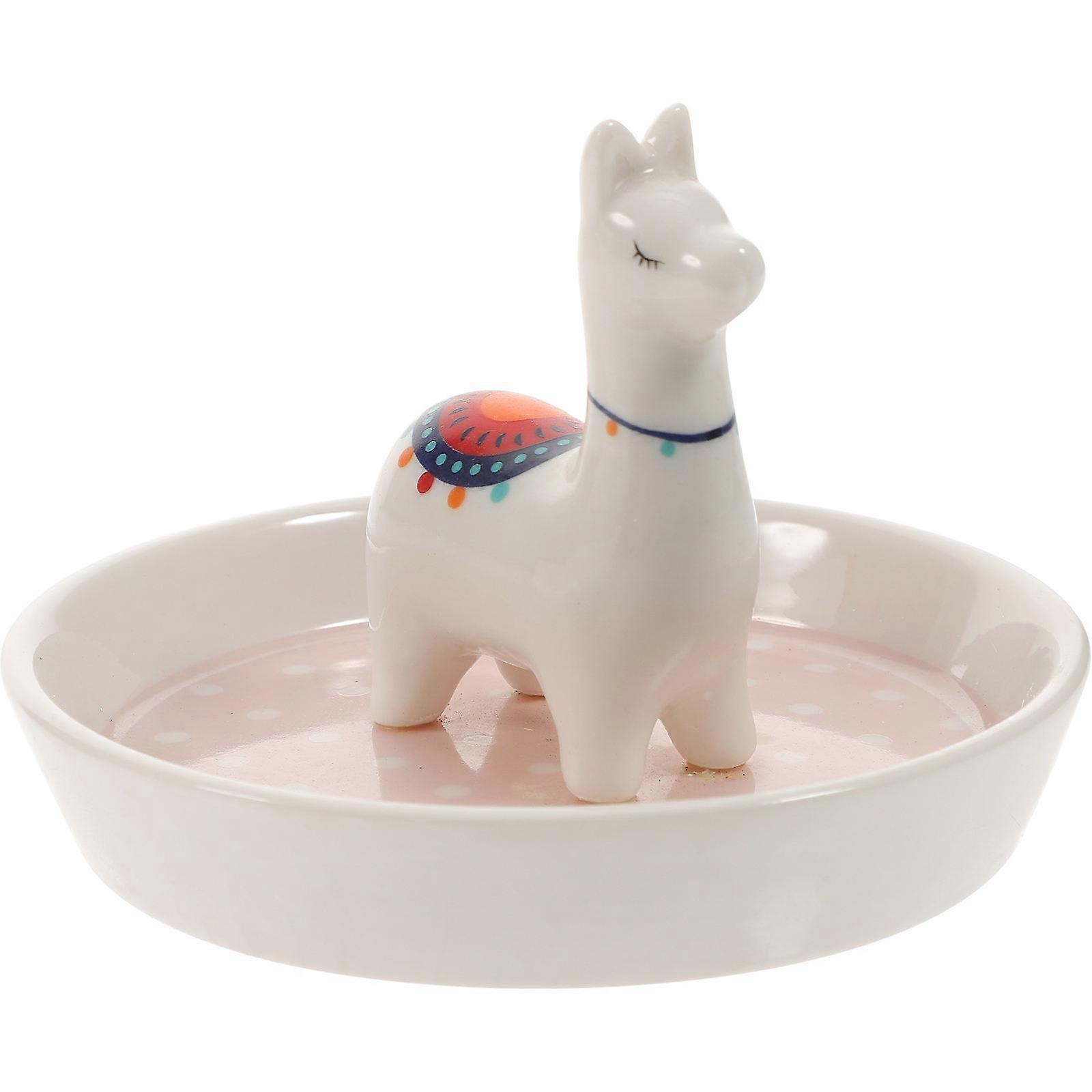 Craft Jewelry Dish Ceramic Ring Dish for Earrings 1Set