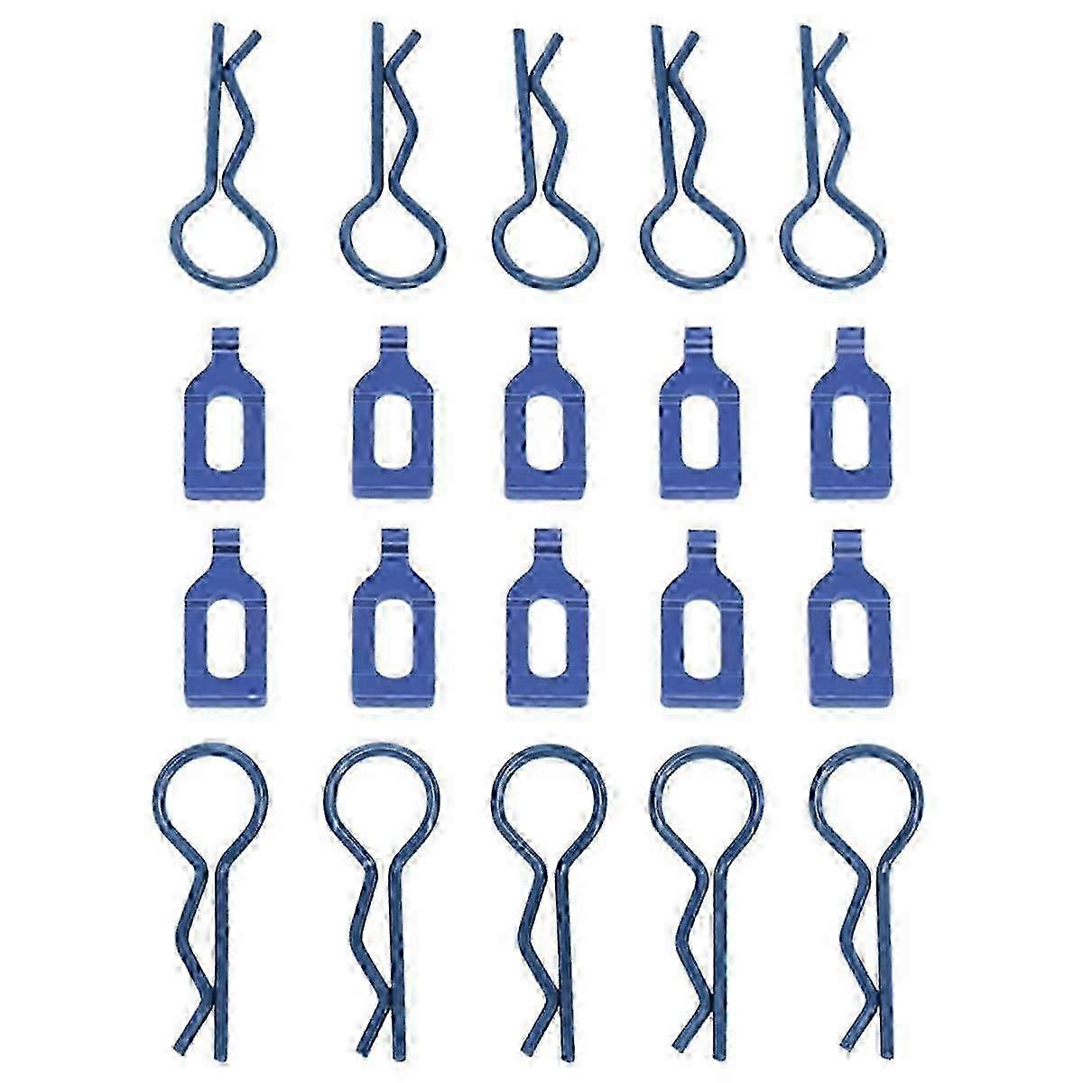 Alloy Car Shell Buckle, Car Shell Clip Pull Ring, Compatible with 1/8 Scale Remote Control Model Vehicles