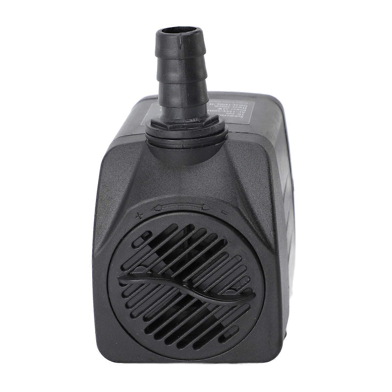 Submersible Pump 25W 1800L/H Quiet IPX8 Waterproof Water Pump with Adjustable Intake for Fountain Fish Tank US Plug 120V