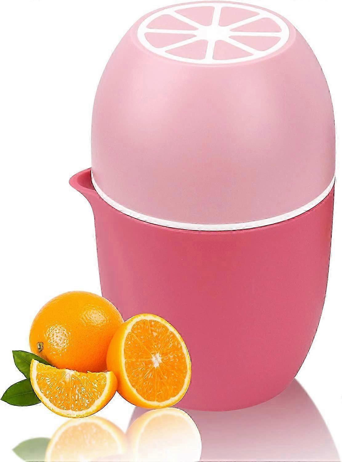 Unique Pink Lemon Squeezer for Easy Juice Extraction