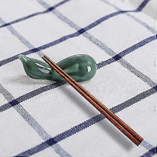 Chopstick Rest Set - 2/5/10 Pieces - Small Pumpkin Gourd Shaped Chinese Style Table Decor