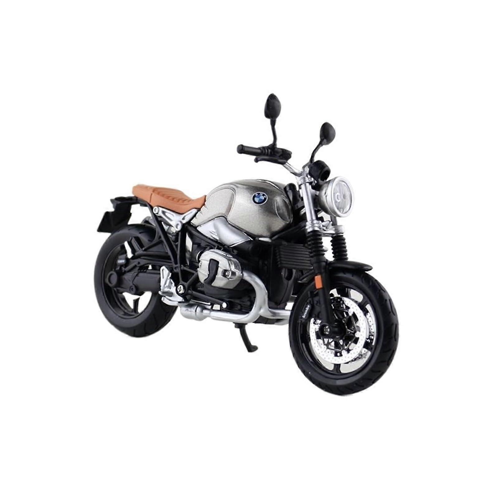 Miniature Engine Vehicle Models 1/12 for BMW Latte Model Scale Simulation Alloy Motorcycle Entrance Ornaments Series DieCast Replica