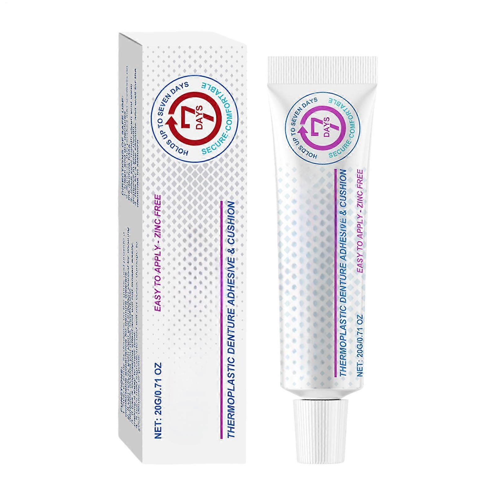 Denture Adhesive Cream, Extra Strong Hold Fast, LongLasting Effect