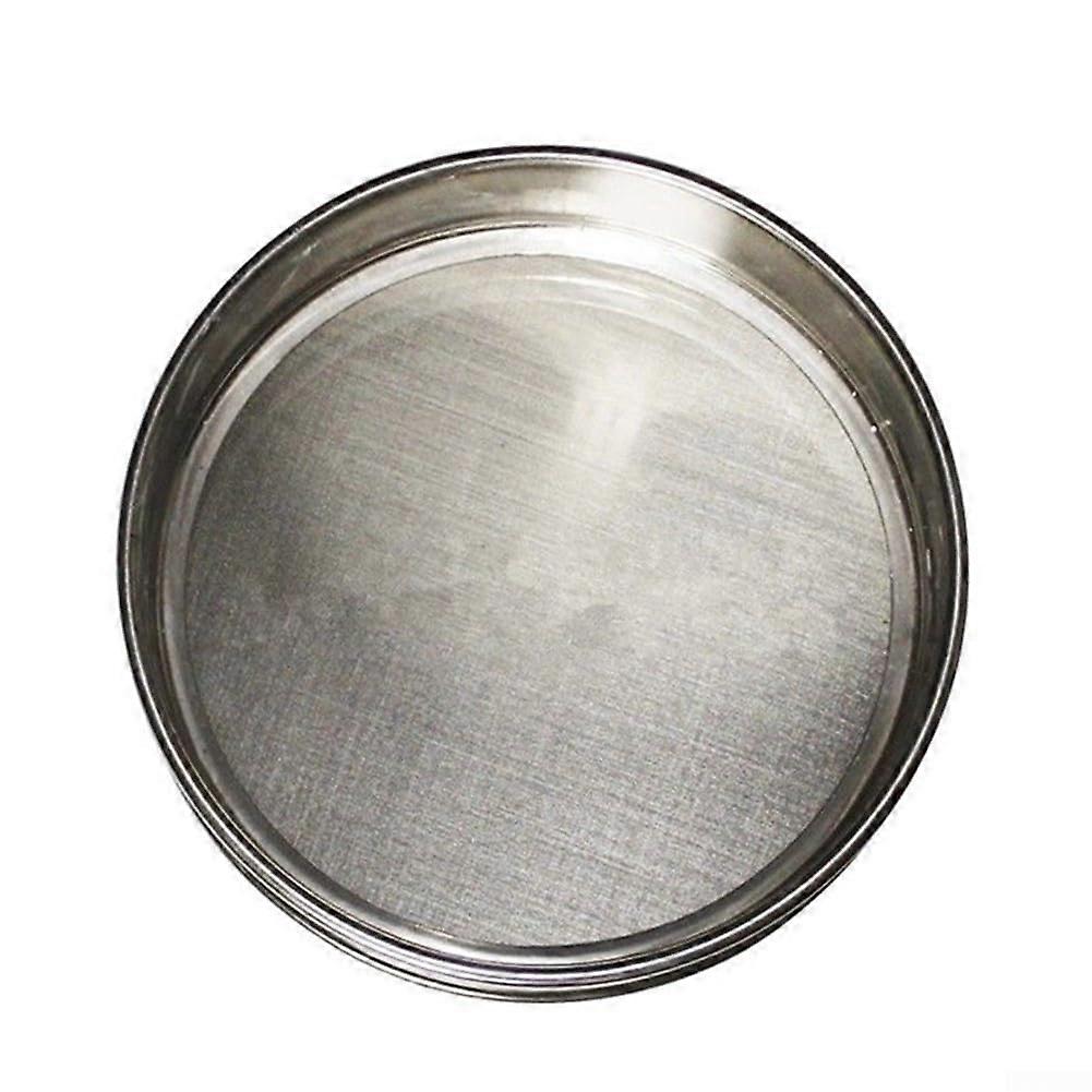 Chromeplated stable laboratory test sieve tool, compatible with a wide range of materials (30 Mesh)