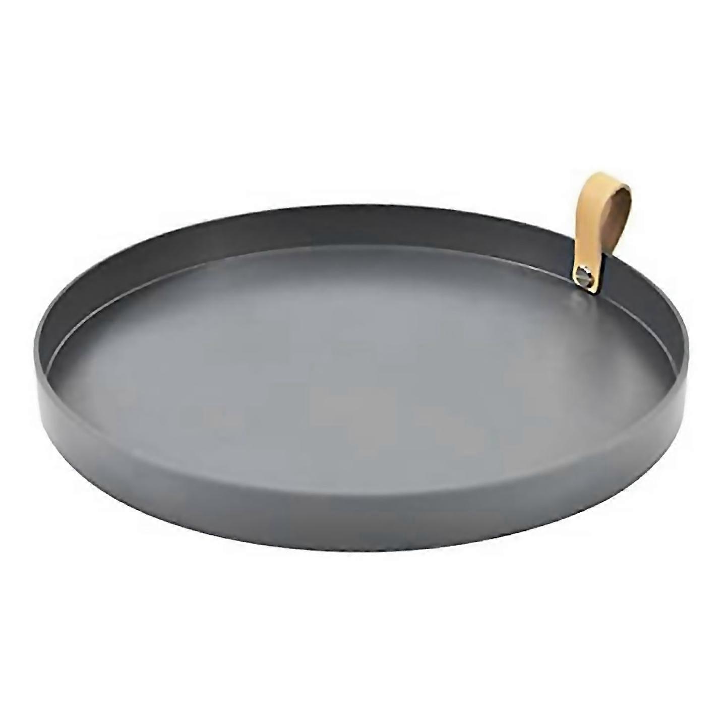 For Jewelry Round Tray Practical Wide Usage Round Storage Tray Round Deco