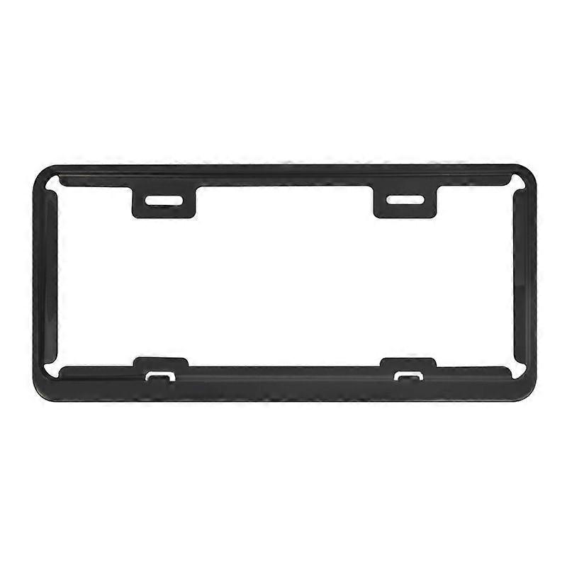 Taiwan Car License Plate Frame Black