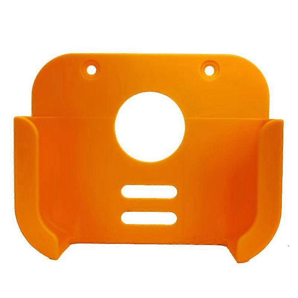 Wall Mounted TV Box Holder for Apple TV 1/2/3/4 Media Player Protective Cradle Fixing Rack Stand TV Box Bracket Orange