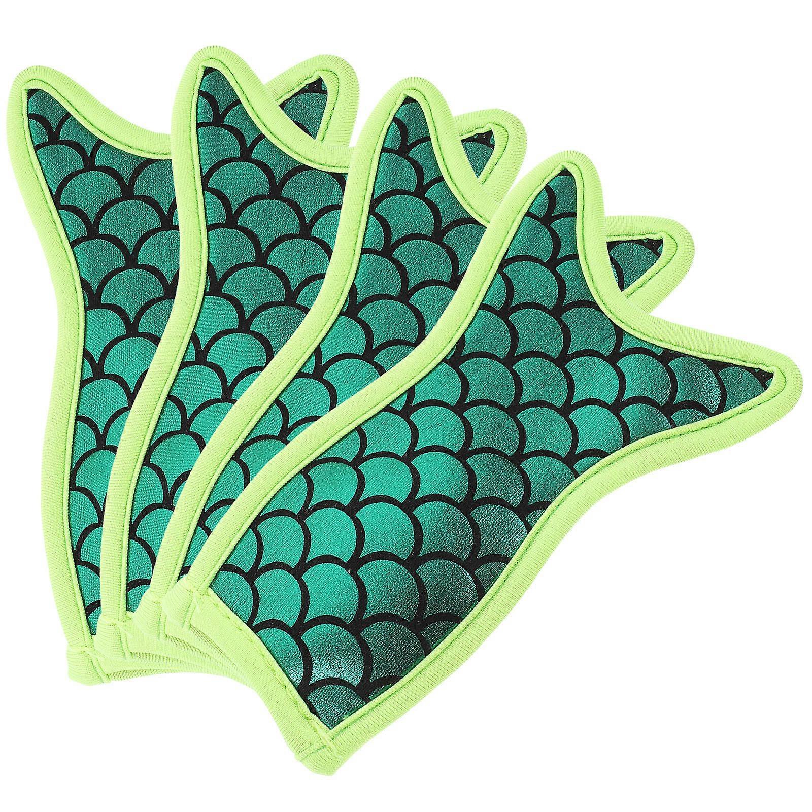 It sounds like you're referring to a product listing or description for **reusable mermaid themed popsicle holders or freezer sleeves**. Here's a