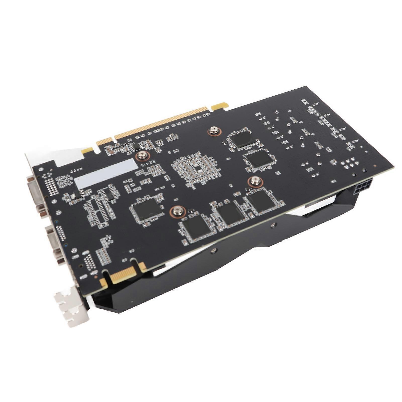 Gaming Graphics Card 192BIT GDDR5 Dual Fan High Definition Multimedia Interface VGA DVI Interface Computer Graphics Card GTX550Ti 6GB 