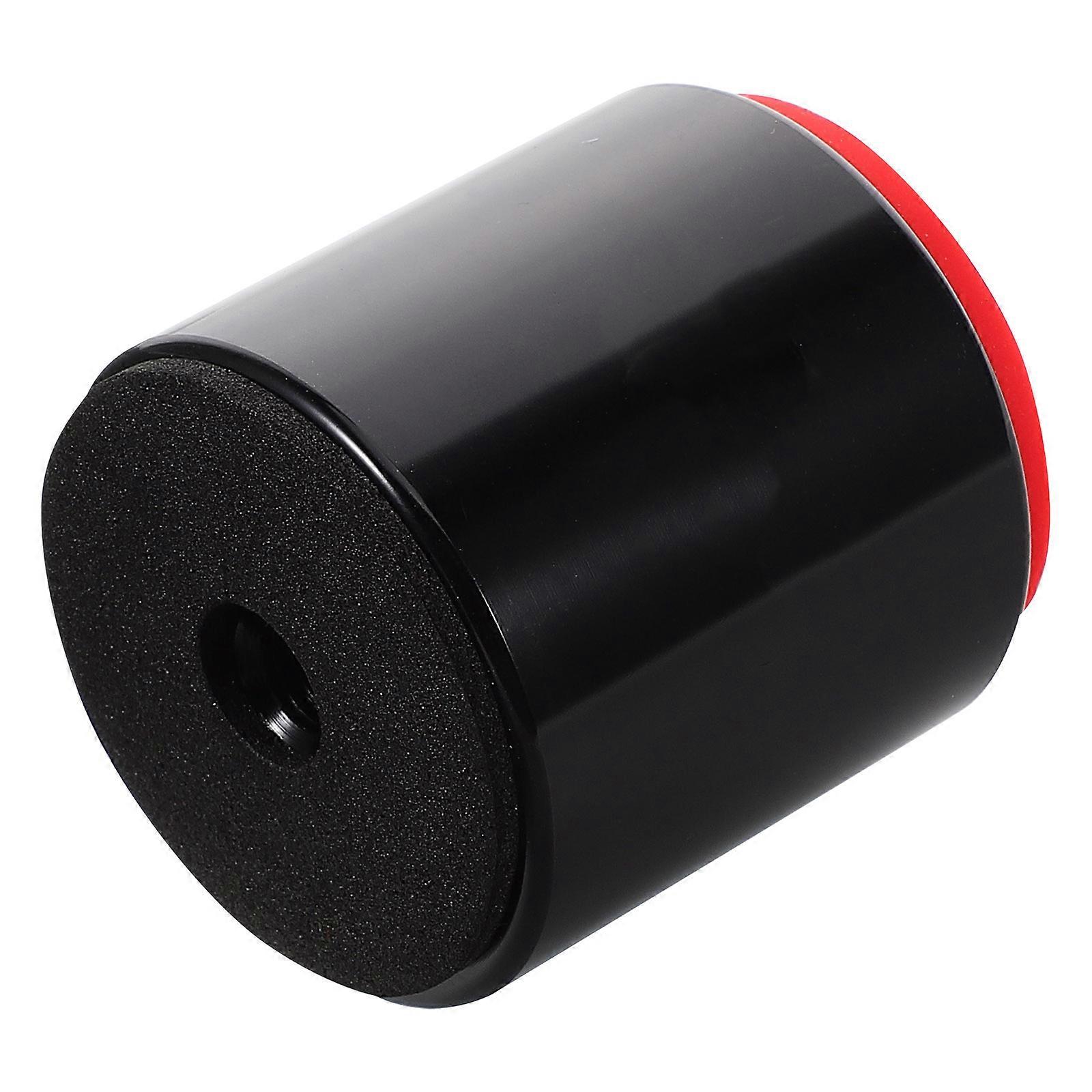 Compact Dumb Drum Percussion Silent Practice Portable Practice Red .50X4.00X4.00CM 1Set