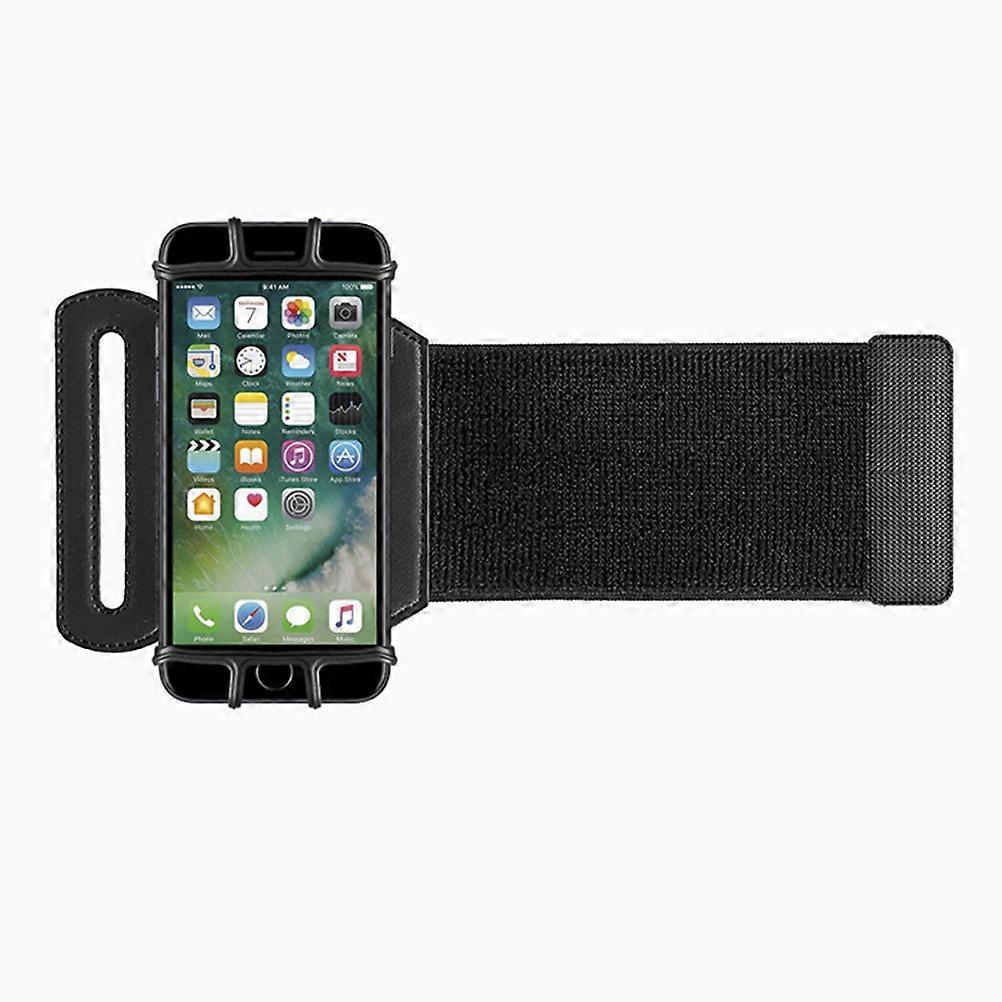 Phone Holder Armband For Jogging Running Forearm Armband 1Set Black 180° Rotatable