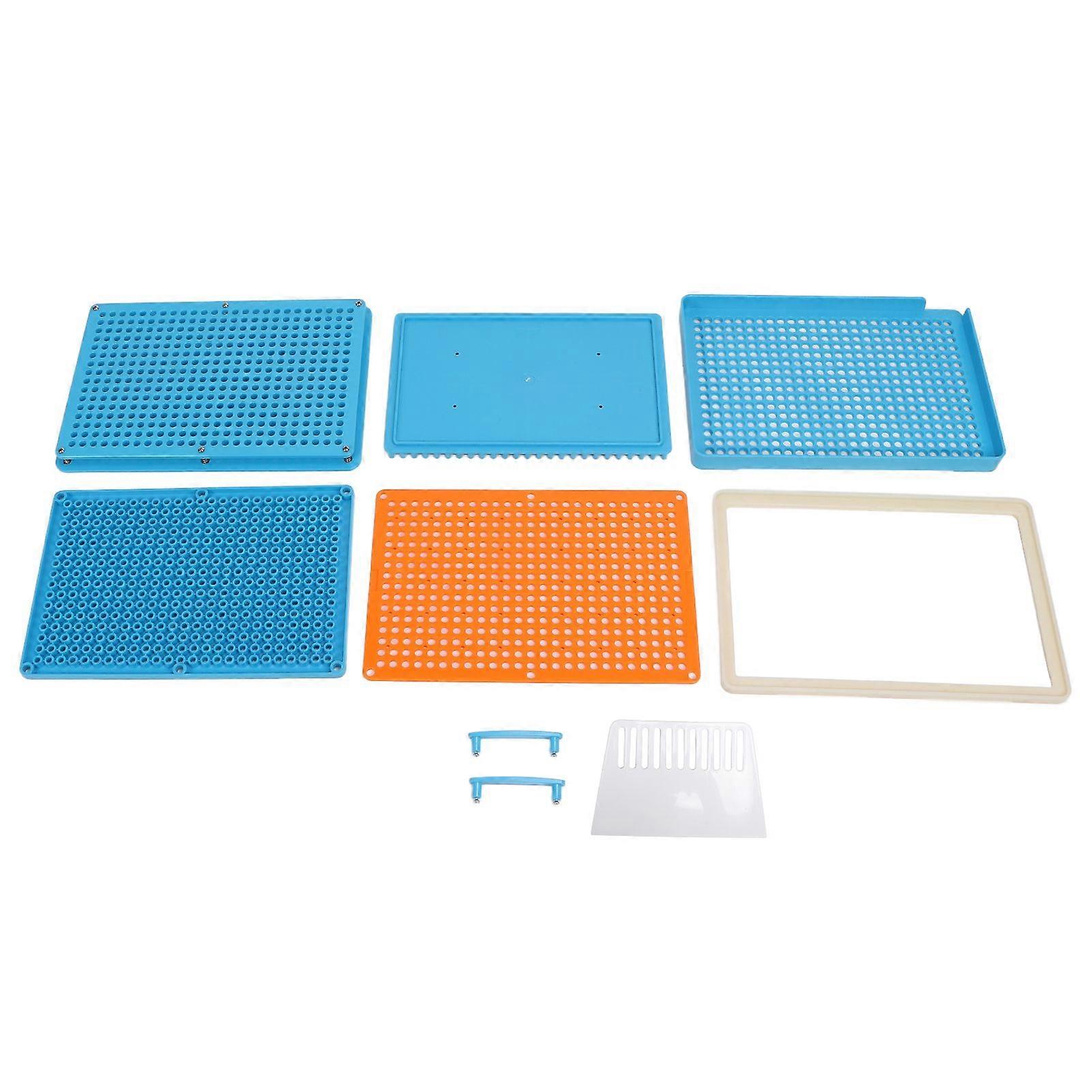 400 Hole 00# Capsule Filling Board Plate Professional Precise Manual Capsule Filling Machine FillerYMMR)