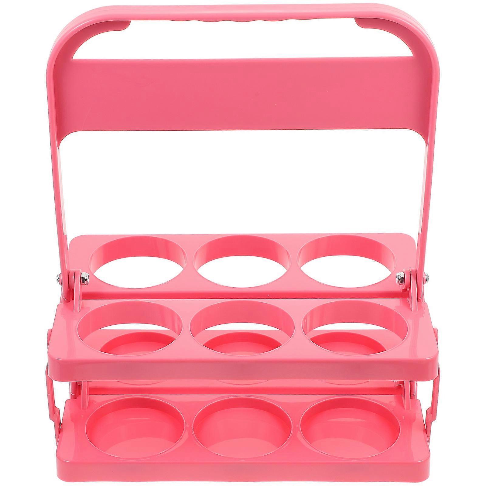 Foldable Design Plastic Baskets Beverage Juice Container Adults Party Use 30.00X24.00X15.50CM 1Pack