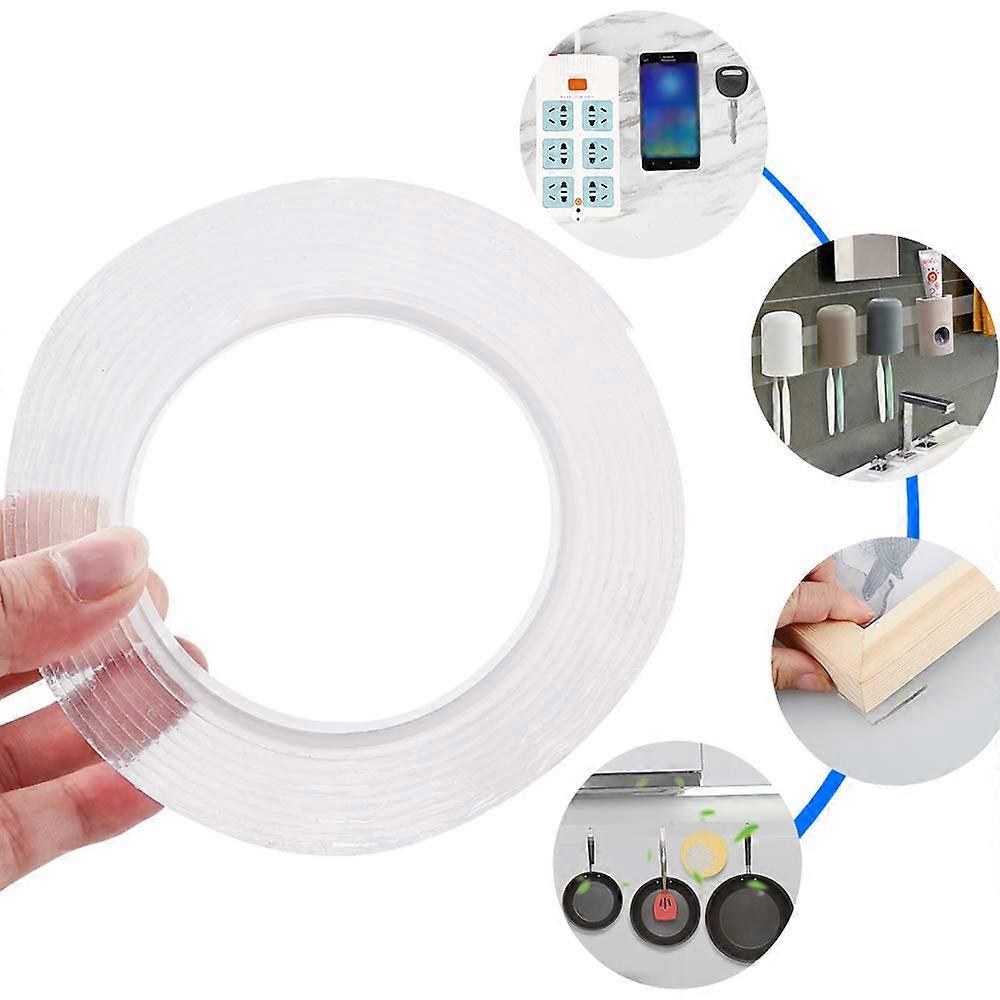 multi-function nano-free tape 10,000 times transparent washing glue double-sided tape