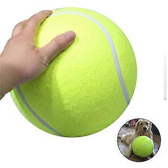 24cm Giant Tennisbal Huisdier Kauwspeelgoed Opblaasbare Tennisbal Handtekening Huisdier ToyYMJJ