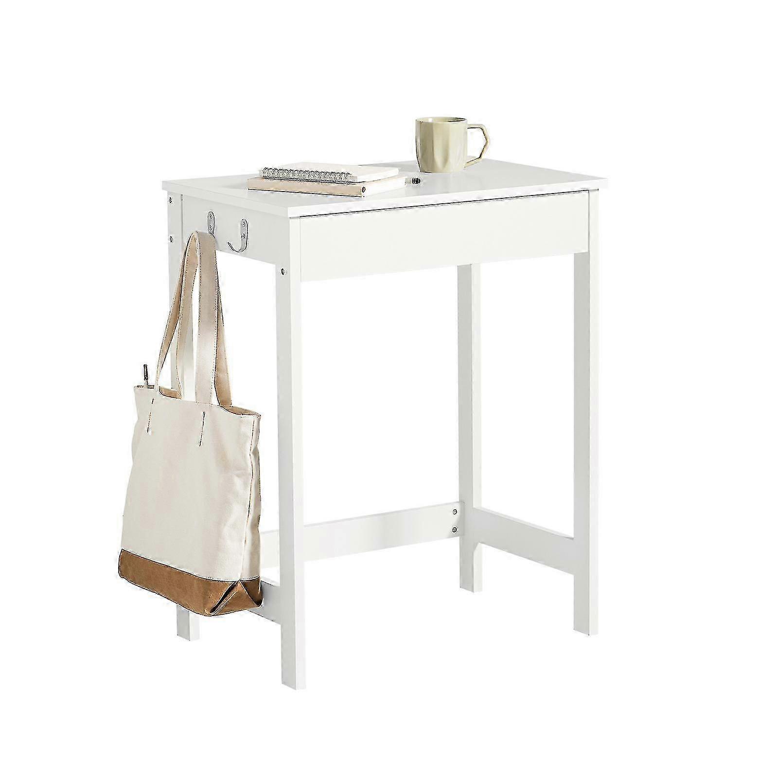 مكتب كمبيوتر مكتبي منزلي حديث مع درج - محطة عمل مدمجة FWT43-W للدراسة والإنتاجية