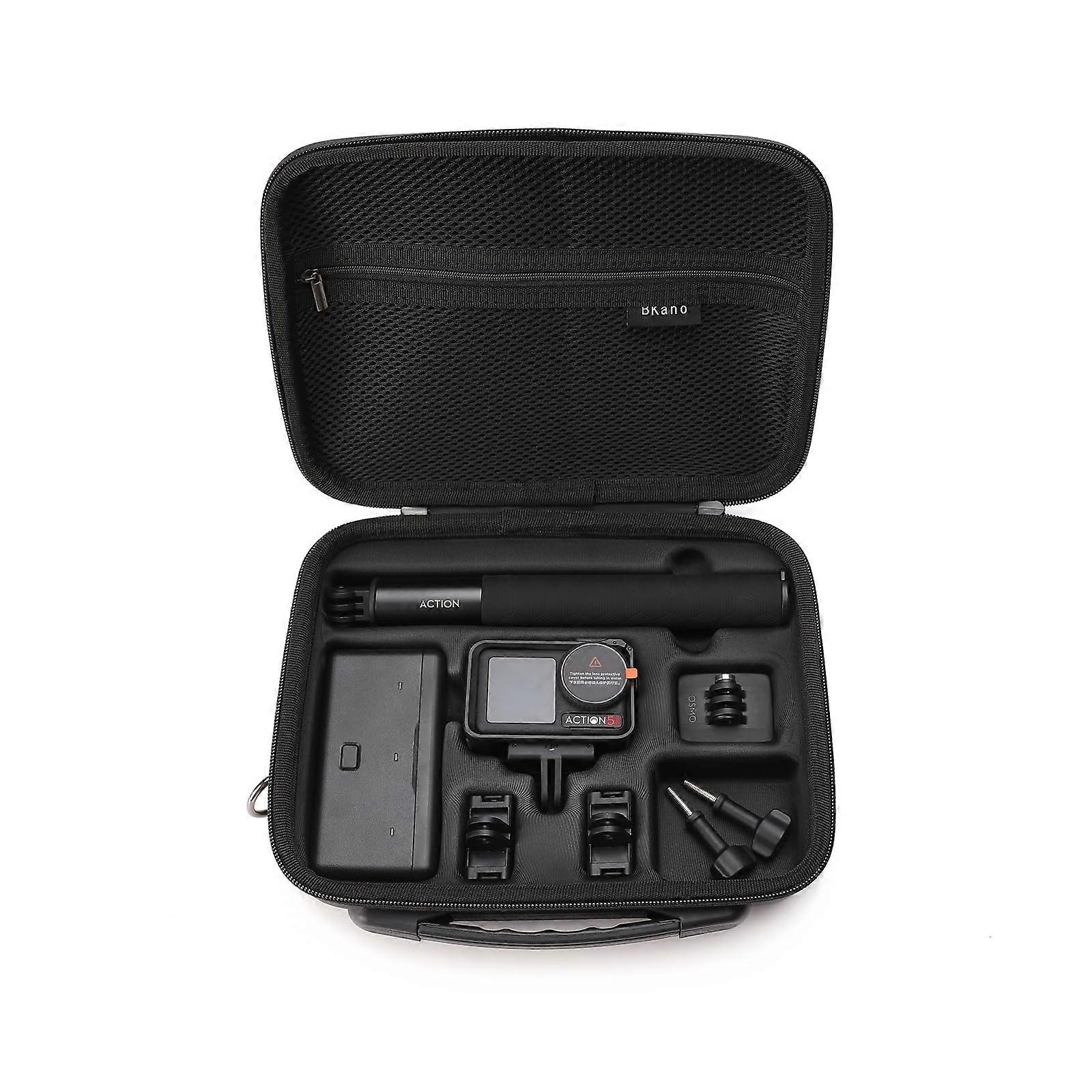 Osmo Action 5 Pro Case, Waterproof Hard Case, Travel Bag, Black