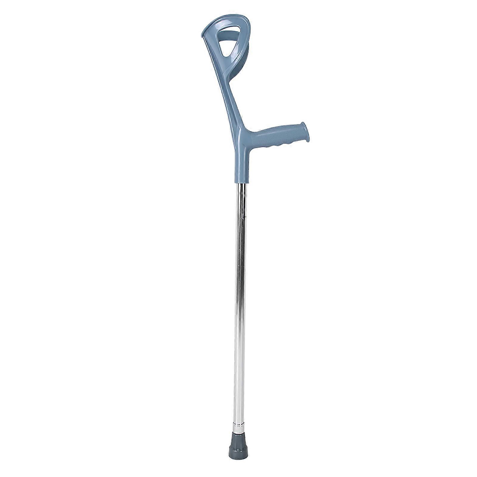 Elbow Forearm Crutch Walking Stick Cane Aluminum Alloy Elbow Underarm CrutchAdjustable Height
