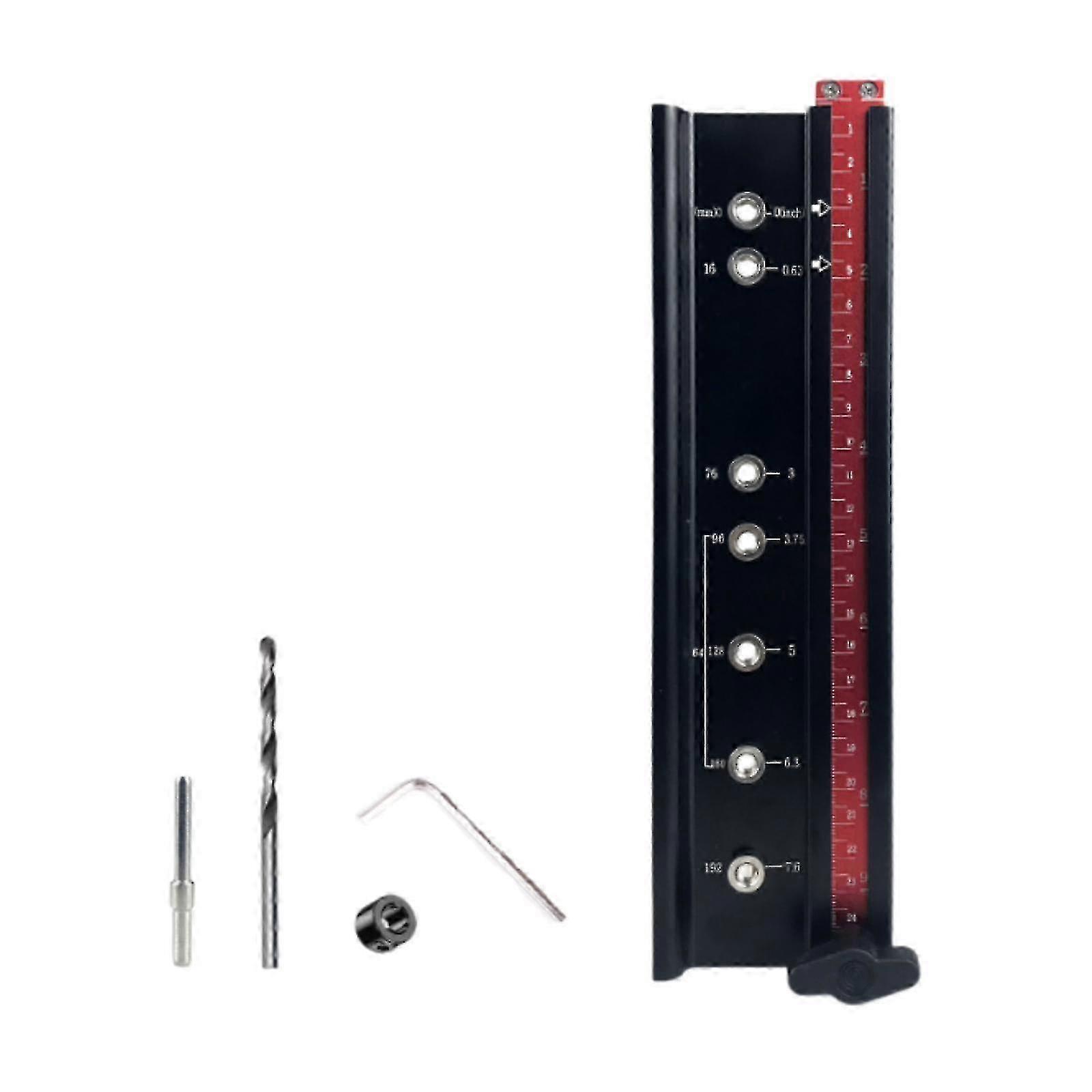 Cabinet Hardware Template Hole Puncher & Jig Tool Accessories - Precision Drilling Guide for Cabinet Installation