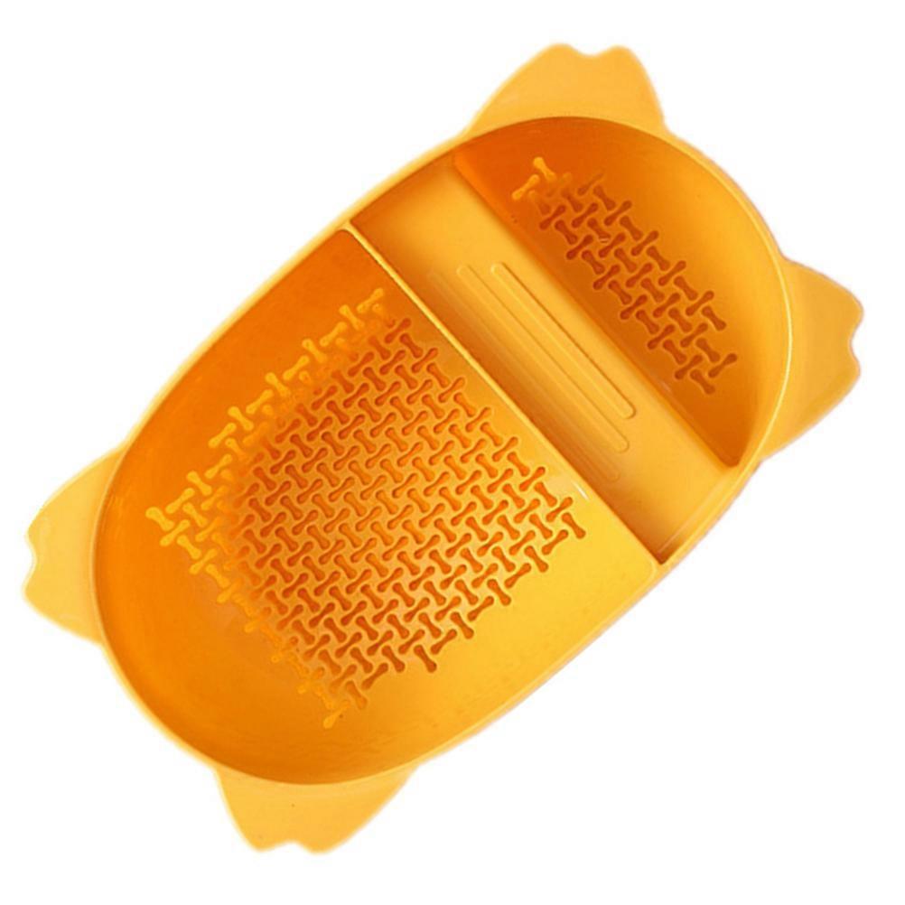 Saddle Shape Kitchen Sink Drain Basket   Multi Use Over Sink Strainer for Washing and Draining Fruits, Vegetables, and Pasta   Portable and Practical