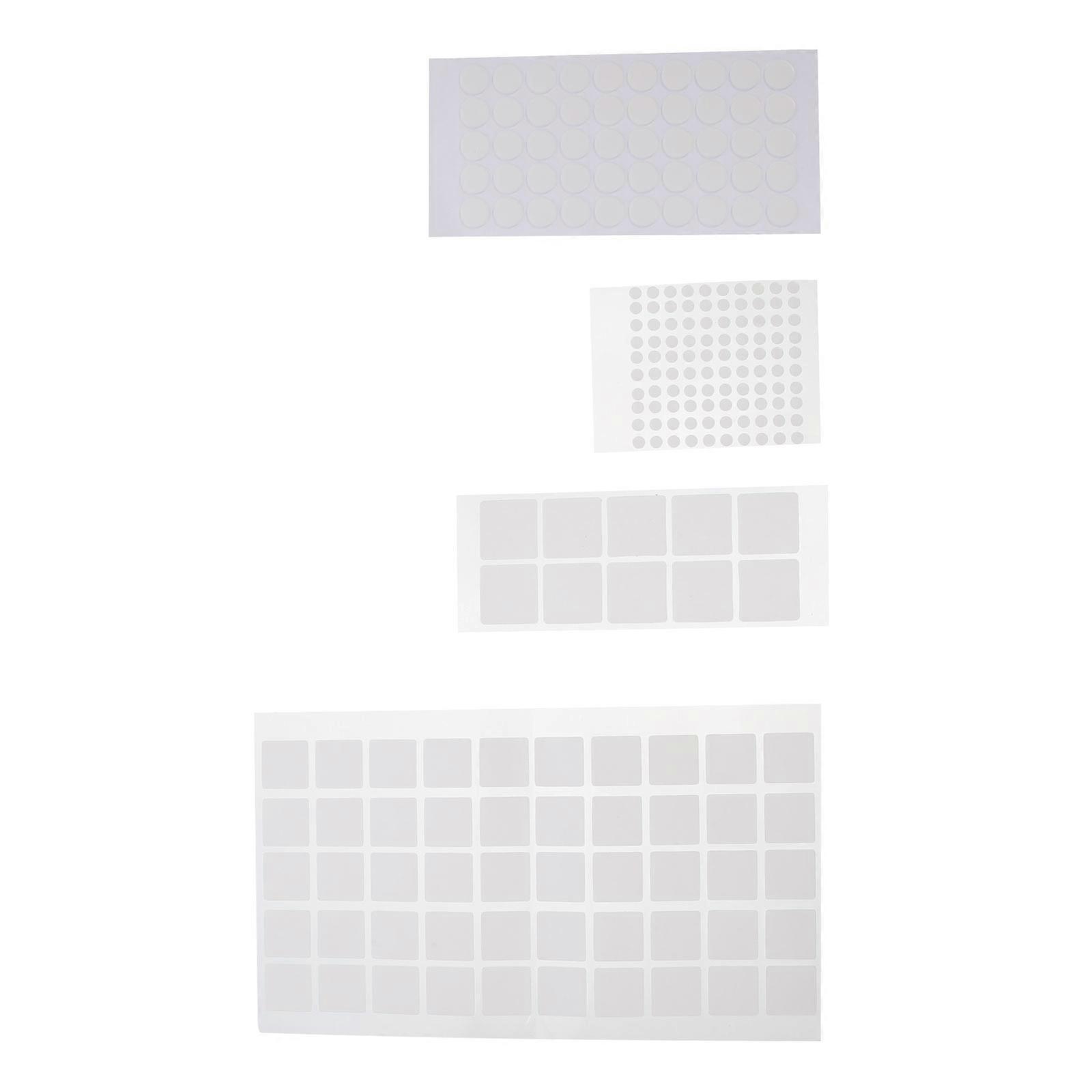 Double Sided Sticky Dots Transparent Adhesive Stickers for DIY Crafts, Home Decoration, Wall Mounting, Removable & Durable