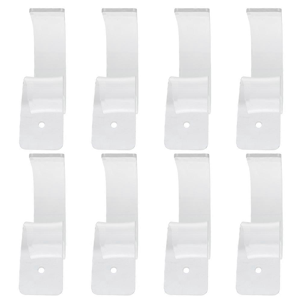 8pcs Acrylic Belt Storage Rack for Shops, Supermarkets & Homes – Stylish Display Stand with Smooth Surface