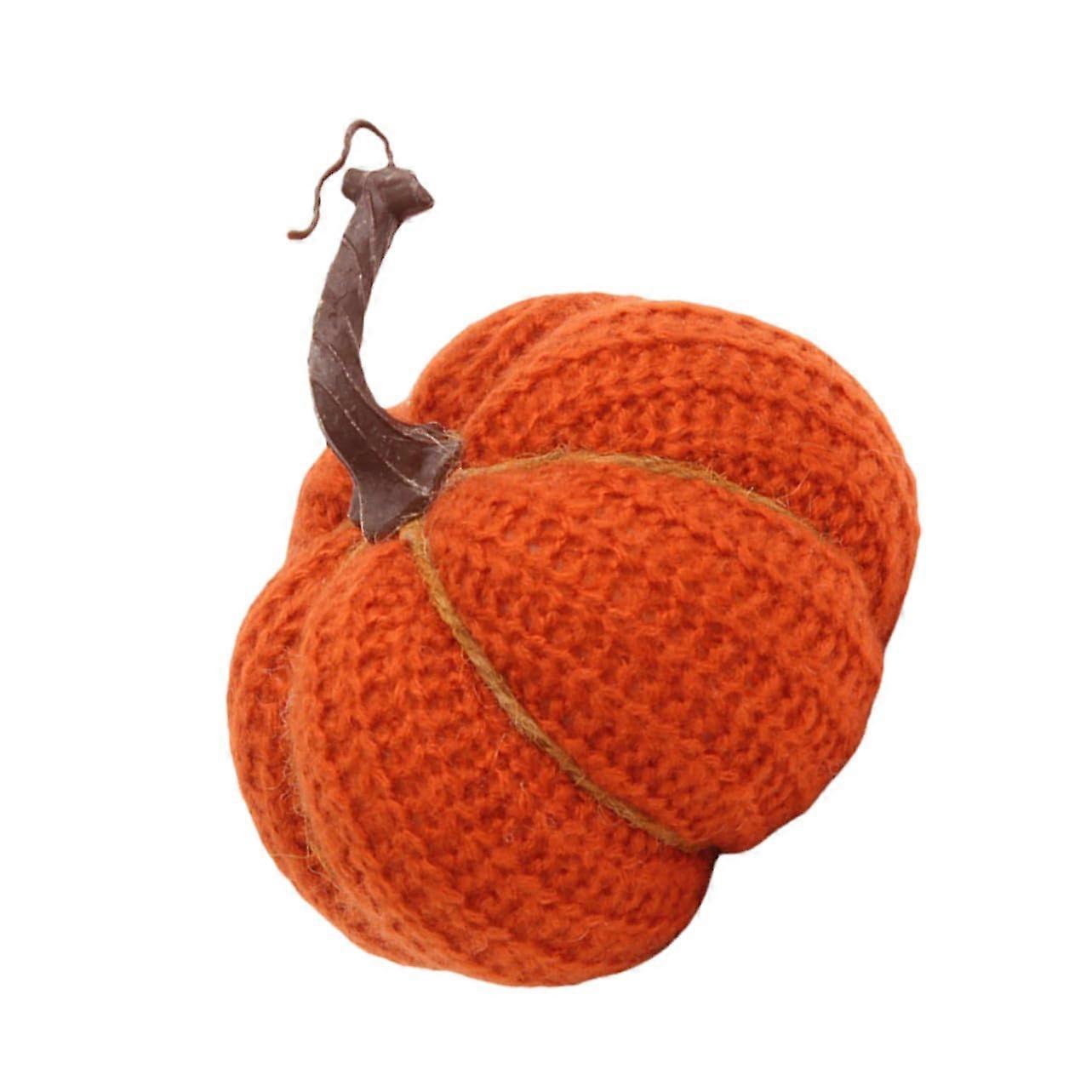Artificial Pumpkin Decoration for Thanksgiving - Realistic Colorful Home Decor, Space-Saving, Lightweight Design
