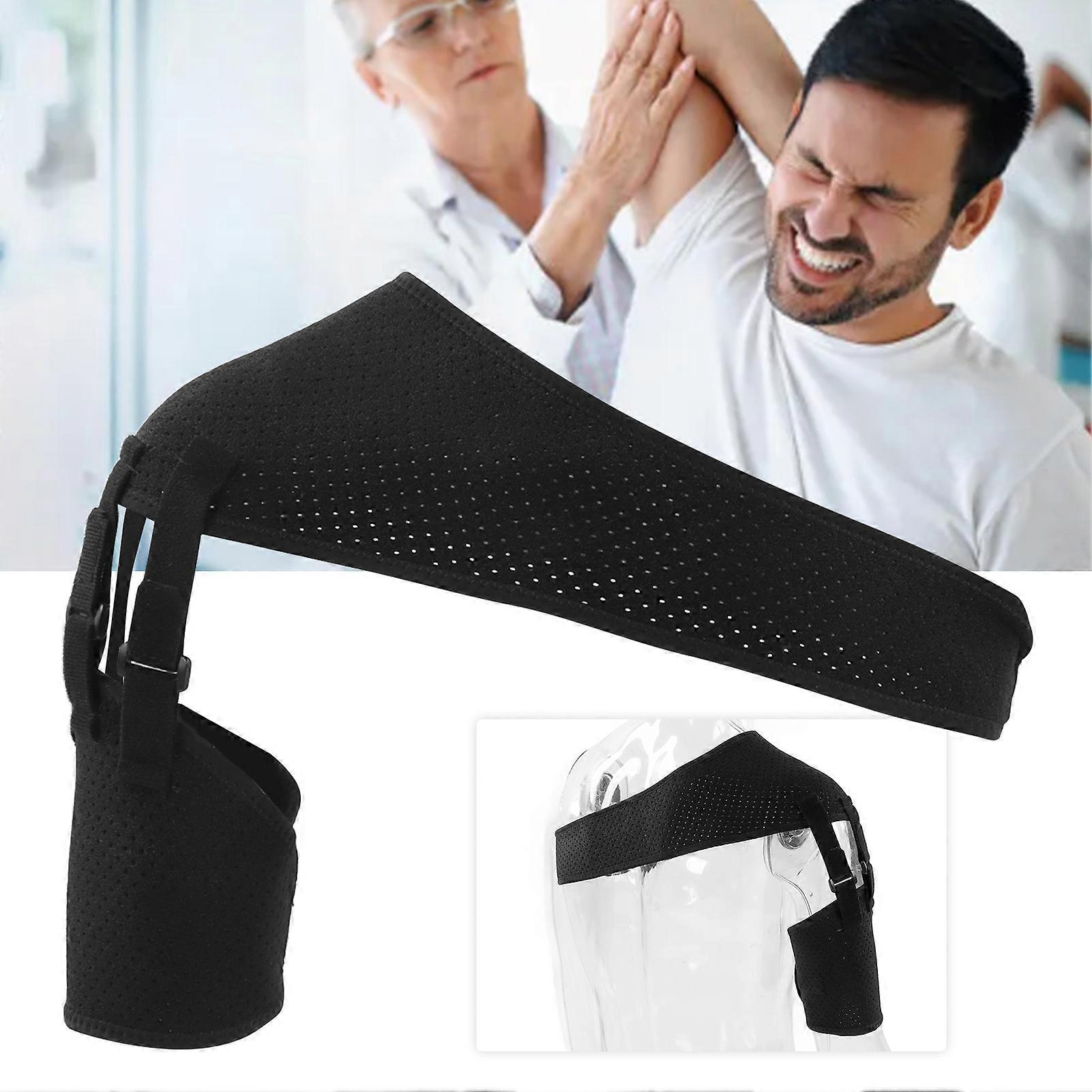 Recovery Shoulder Brace Polyurethane Adjustable Size Breathable Shoulder Stability Support Brace for Stroke 