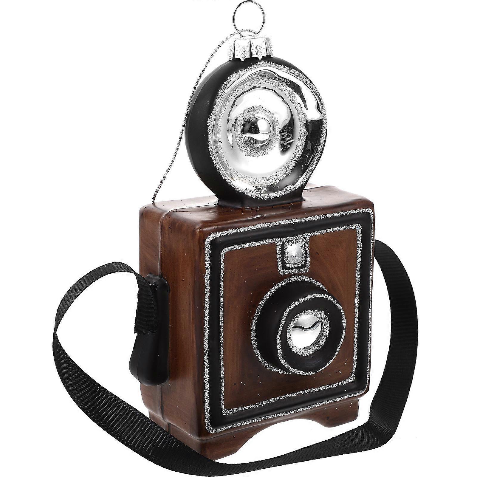 Vintage Camera Decoration Creative Model Pendant for Christmas Tree