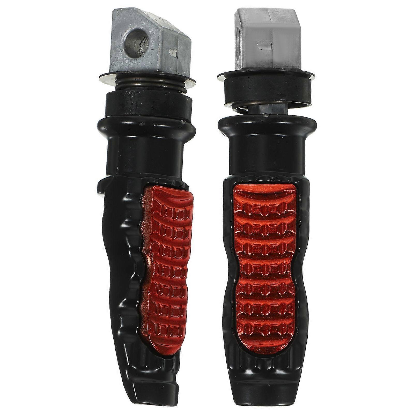 Universal Motorcycle Footrest High Hardness Strong and Durable Cool Appearance 2Set