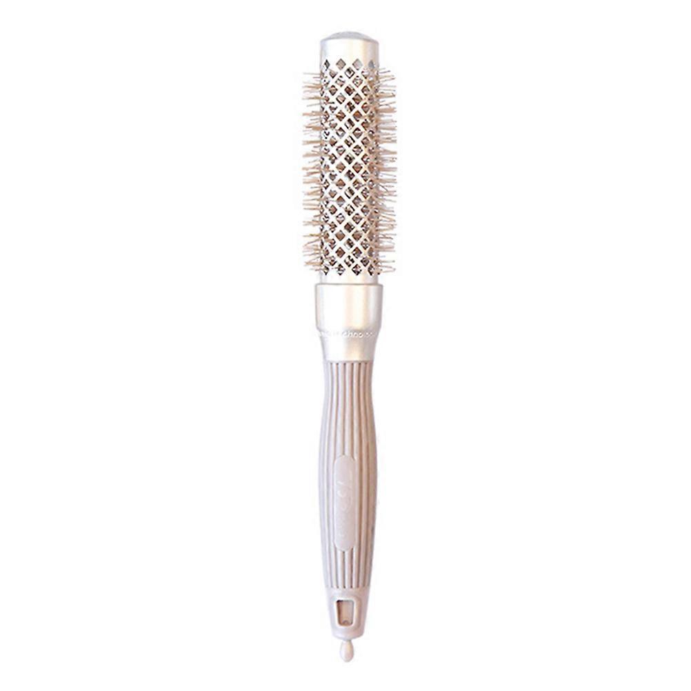 Professional Hair Curling Comb for Salon and Home Use Made of Premium Aluminium and Nylon Coffee Color 26x3.2cm