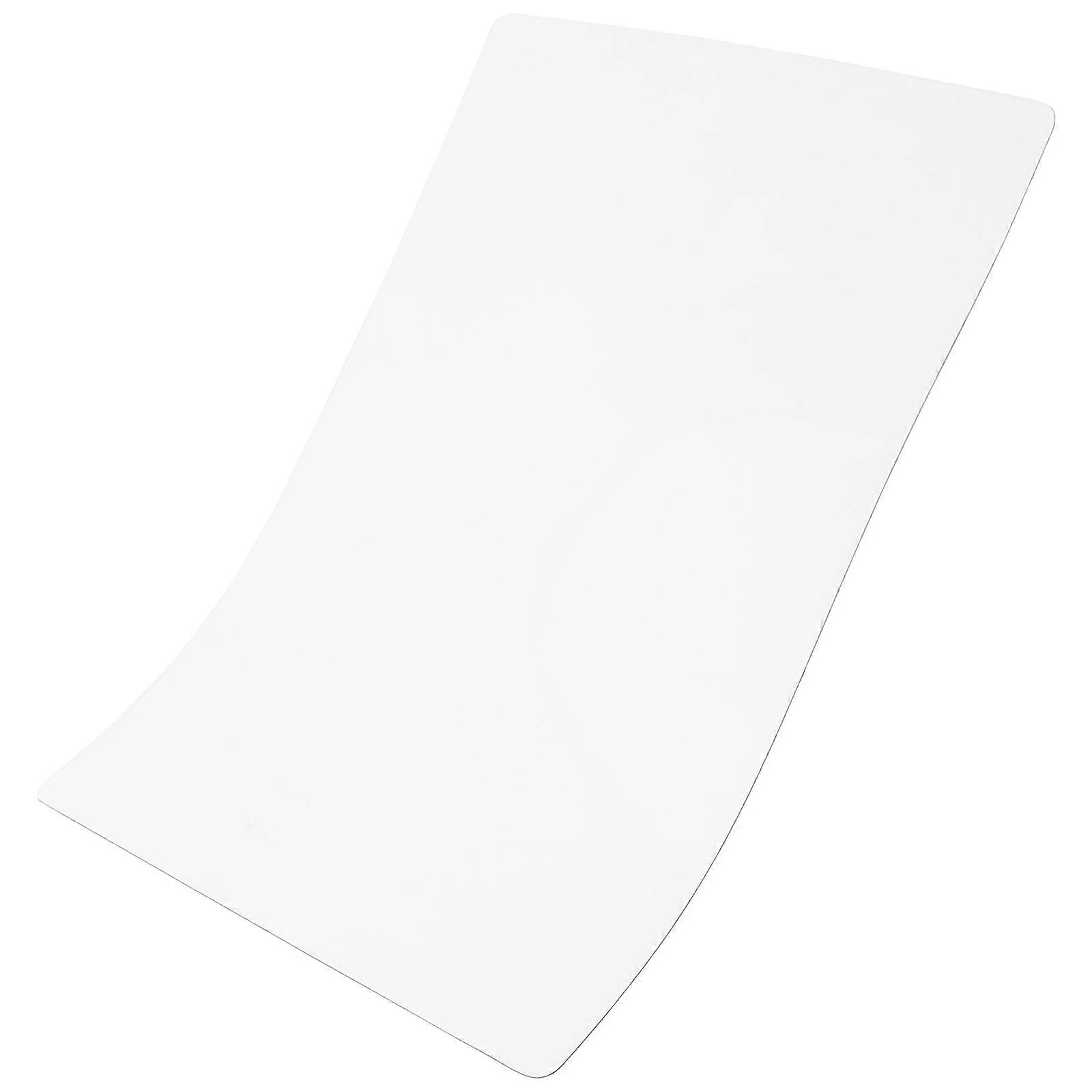 1Pc Magnetic Refrigerator Tip Sheet Self Stick Whiteboard Sticker (White)