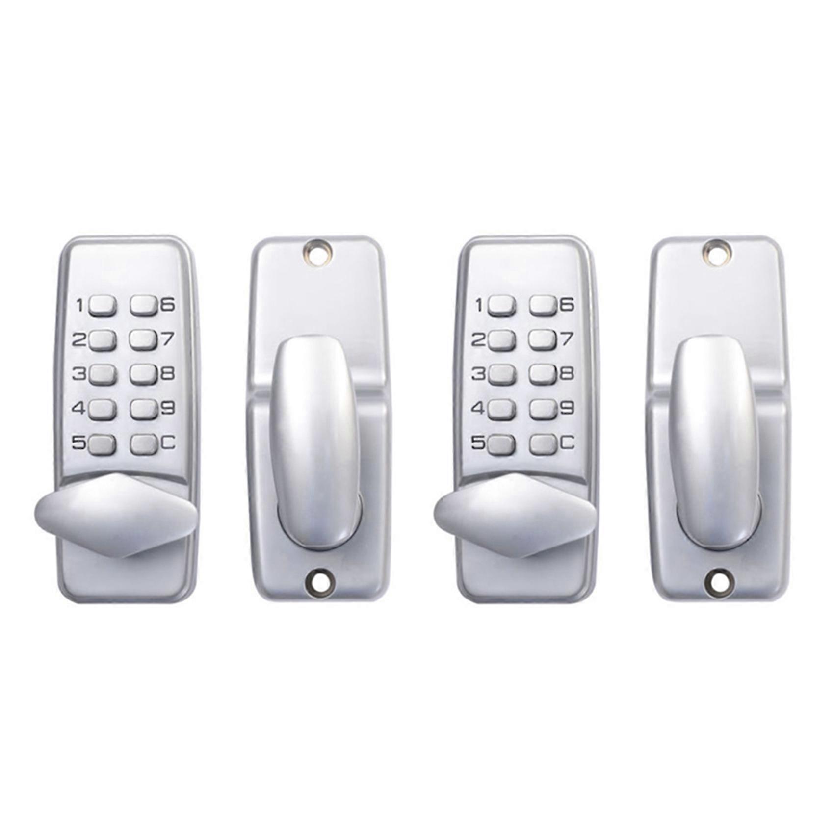 2X Digital Mechanical Code Lock Keypad Password Door Opening Lock