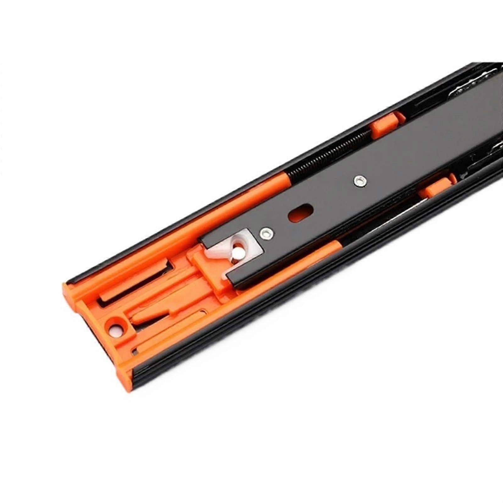 Drawer Runners Home Runner Cabinet Drawer Guides Soft-Close Full Extension Self-Closing Cold-Rolled Steel 18 Inch 45 Cm