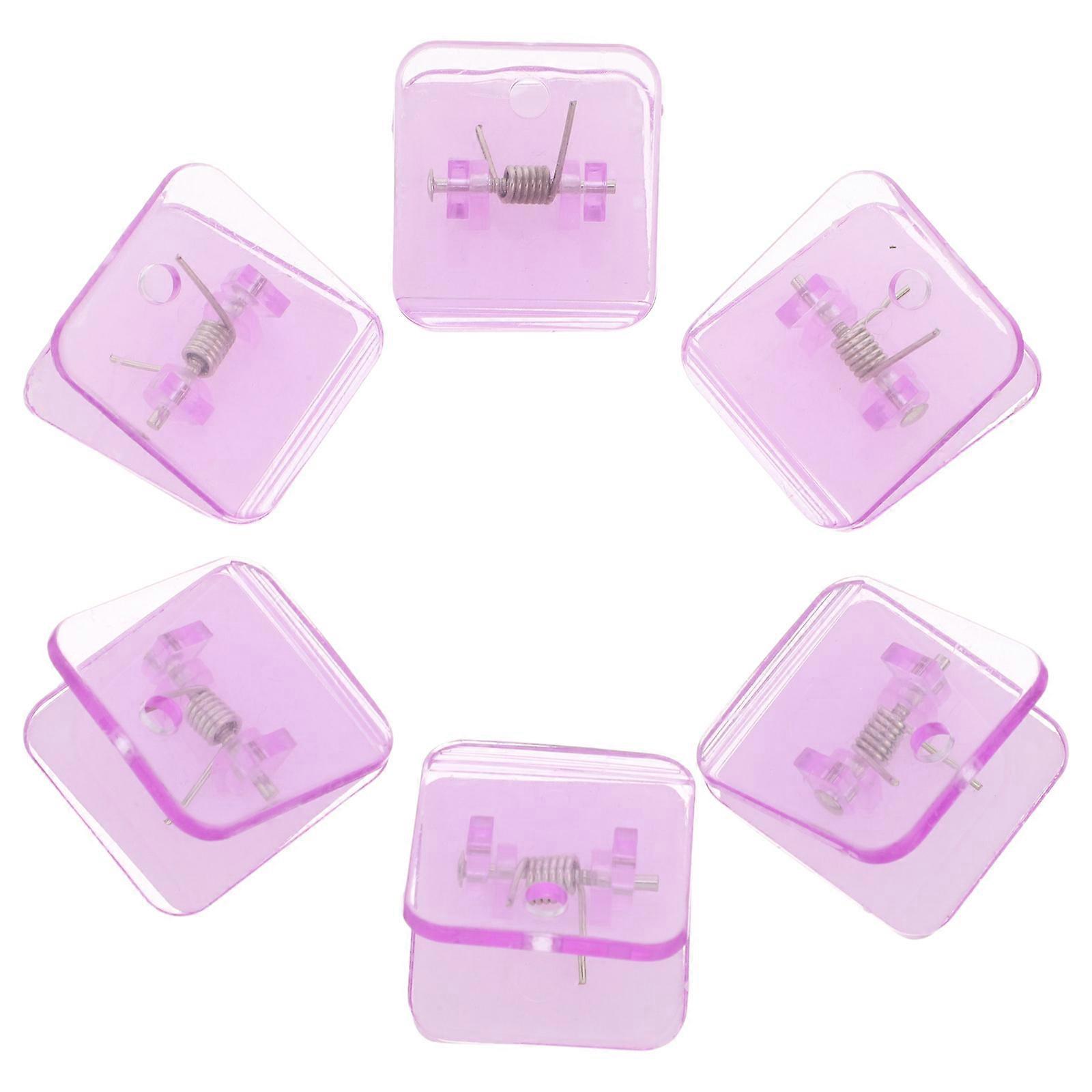 Violet ABS Light Mounting Bracket for Dog with Enhanced Stability and Aesthetic Appeal 6 pcs