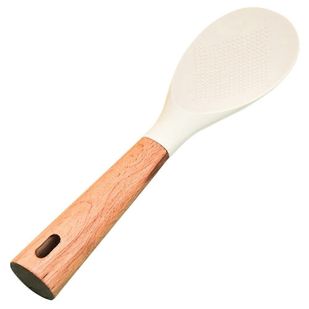 Rice Ladle Spoon High Hardness Free of Harmful Substances Non Stick 24.3X7X2CM 1Set