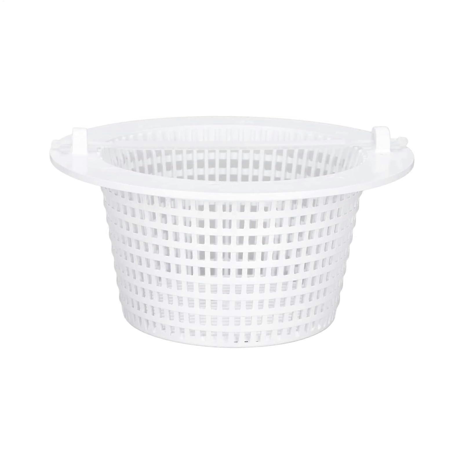 Pool Skimmer Basket Replacement – Sturdy Skimmer with Handle for Dirt Removal, Suitable for Swimming Pools and Garden Pools